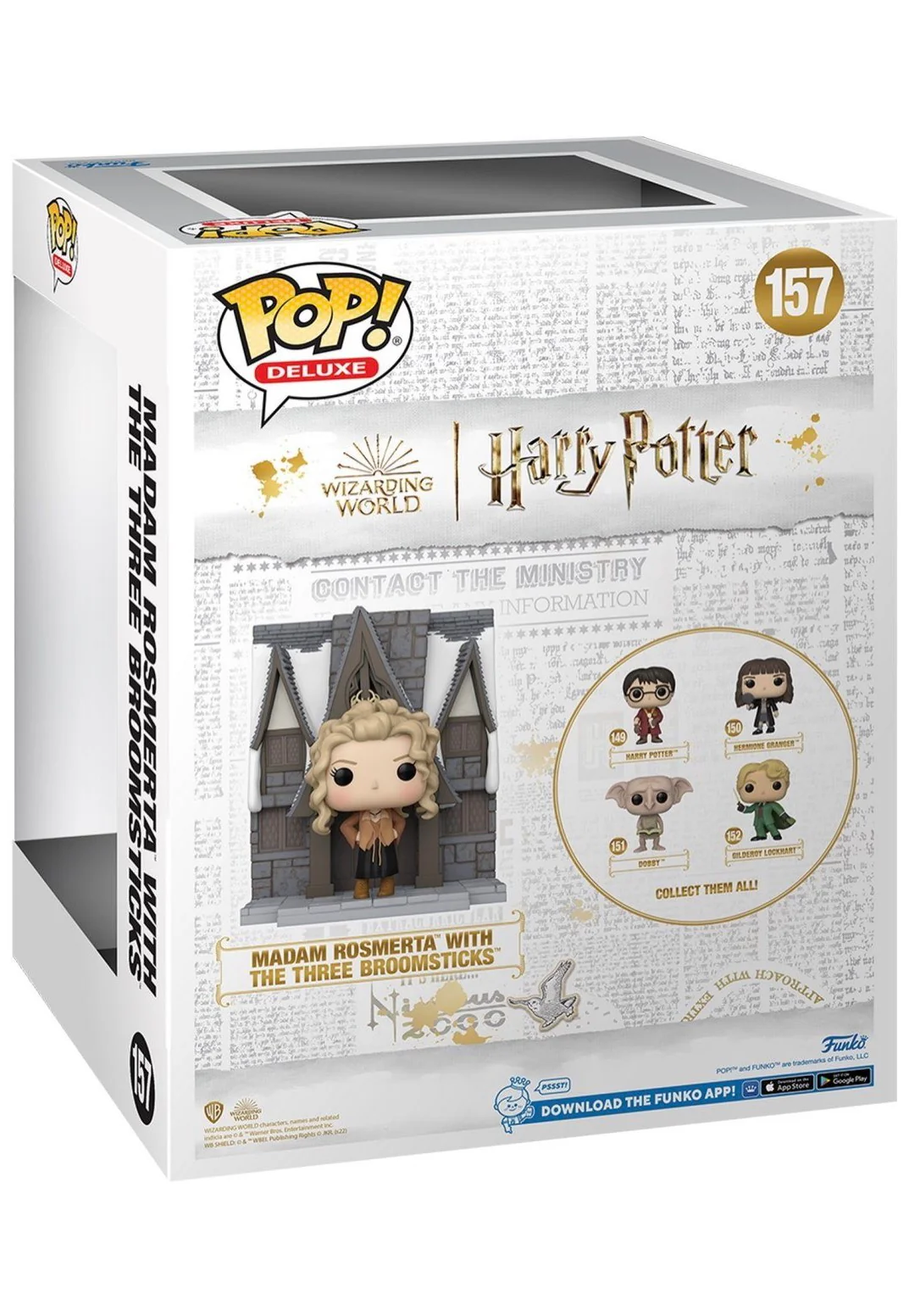 Hogsmeade: 3 Broomsticks w/Madam Rosmerta POP! Deluxe - Funko Pop - Image 4