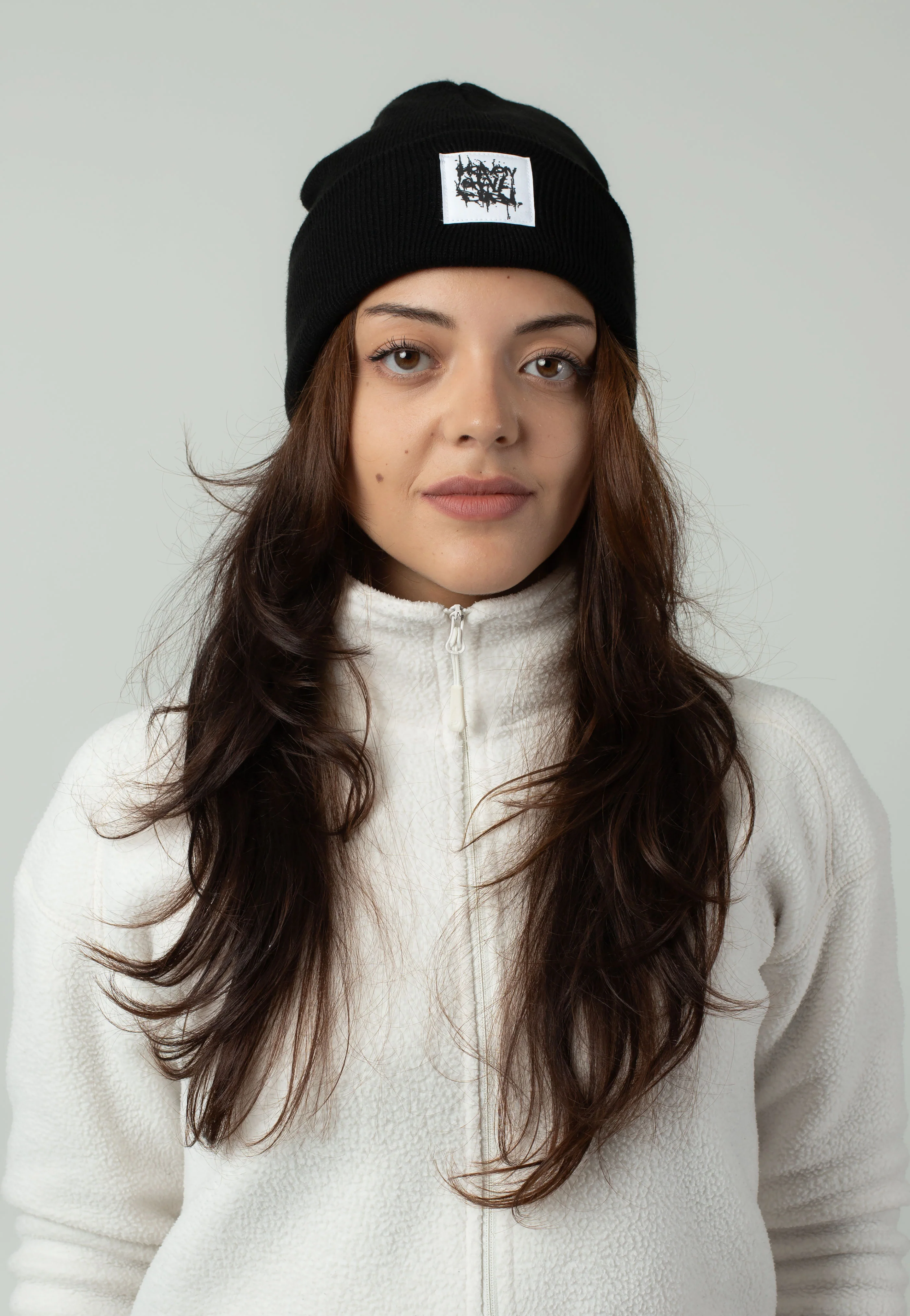 Stacked Logo - Long Beanie - Image 3