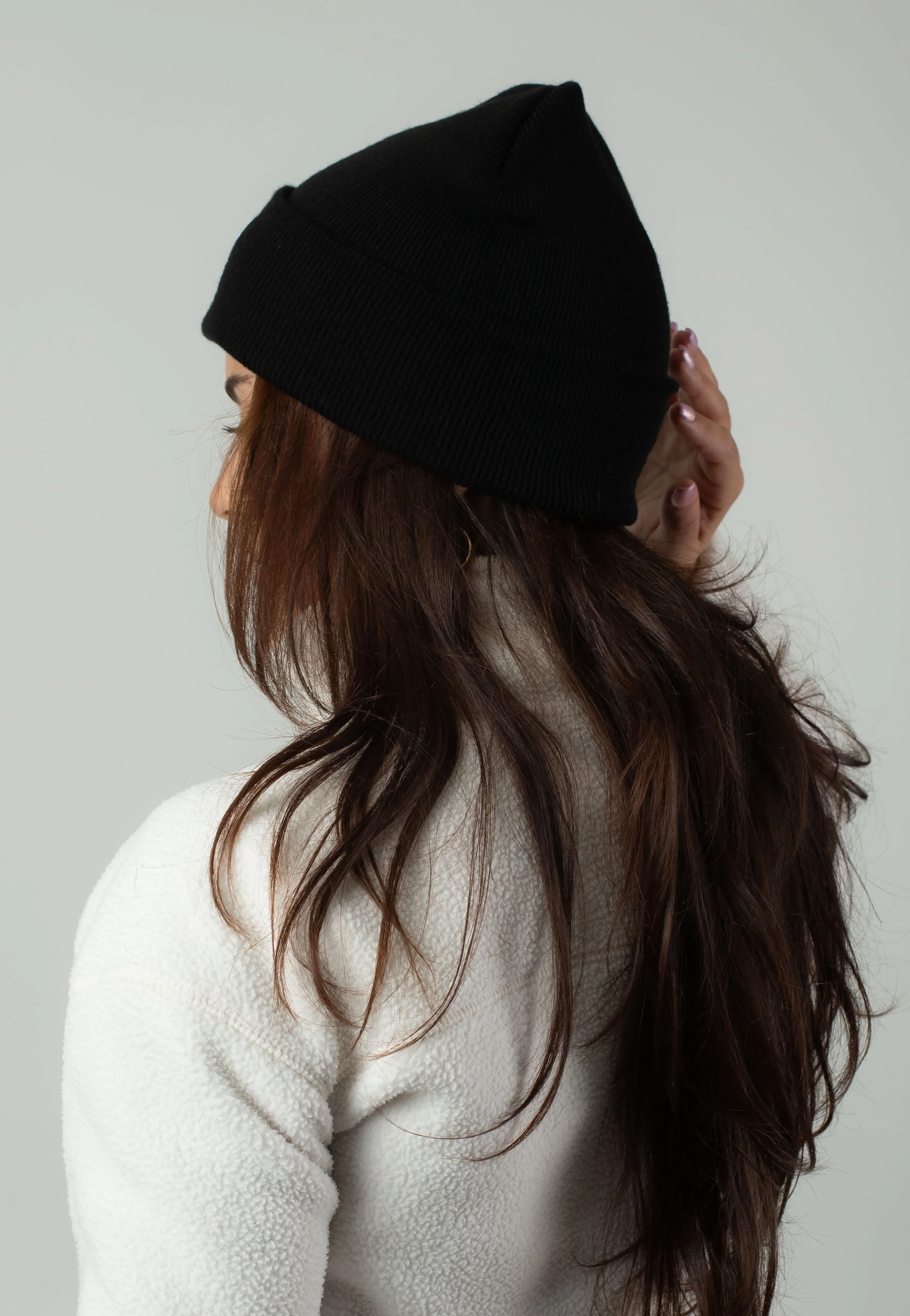 Stacked Logo - Long Beanie - Image 4