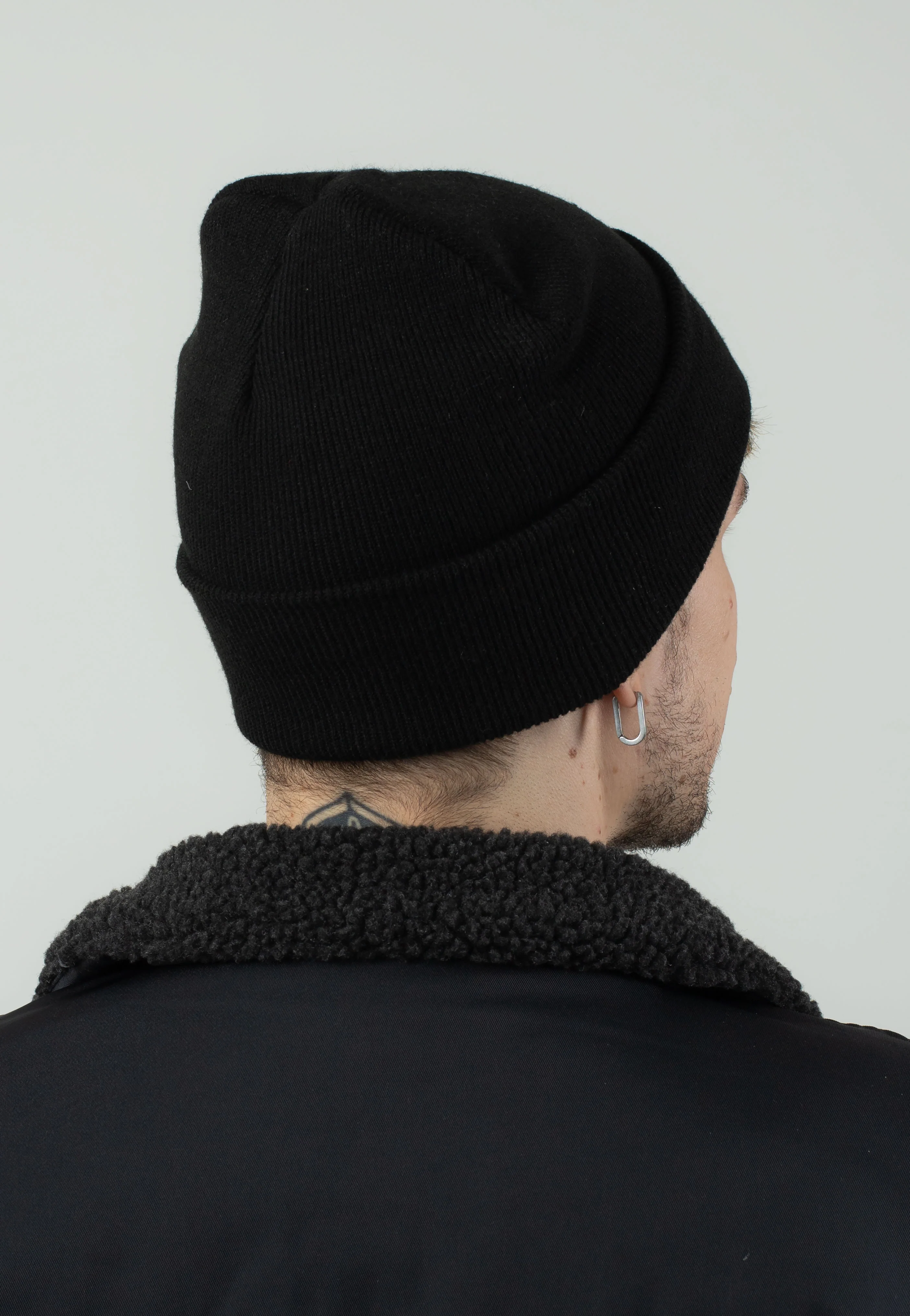 Stacked Logo - Long Beanie - Image 5