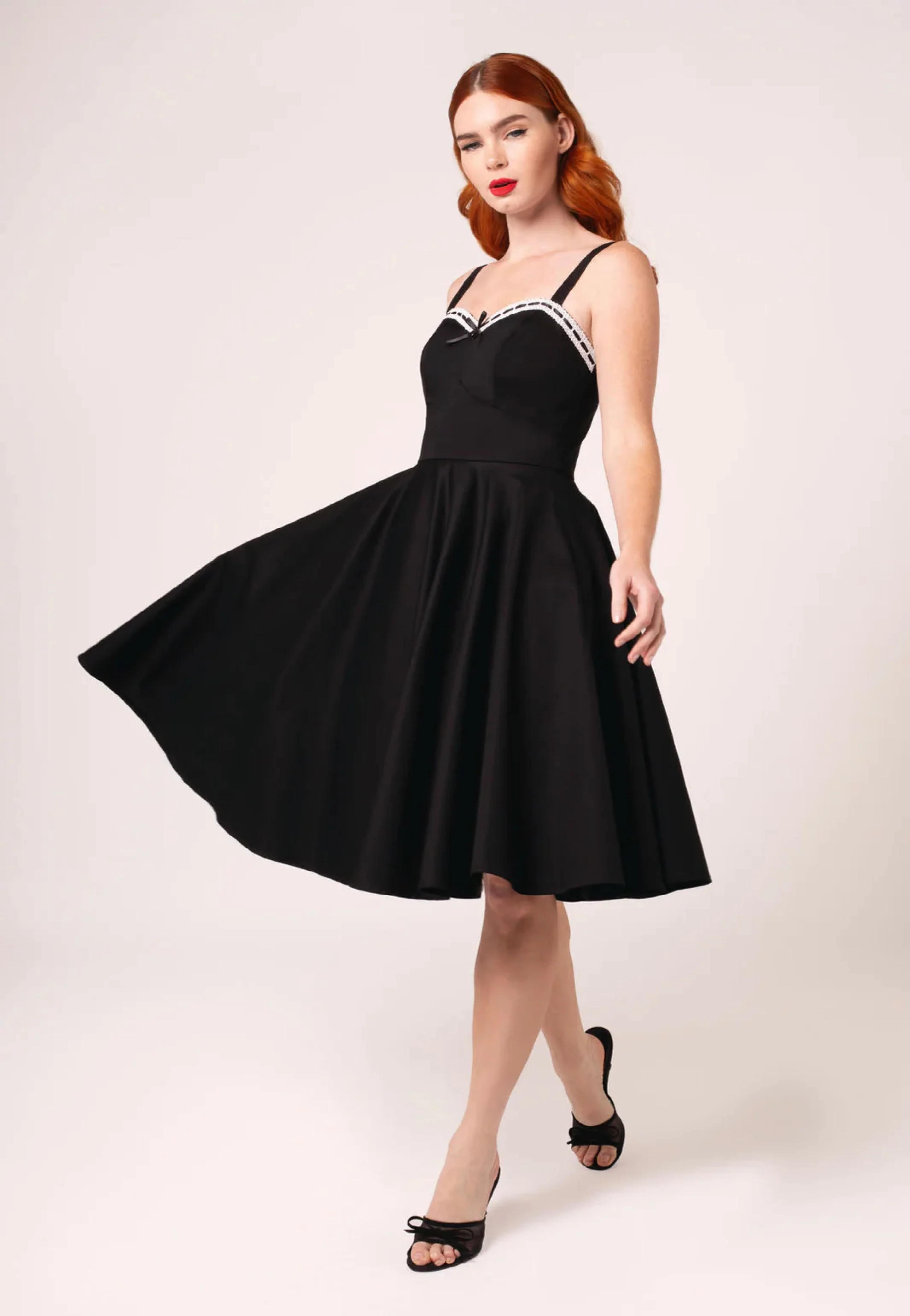 Gracie Midi Black - Dress - Image 4