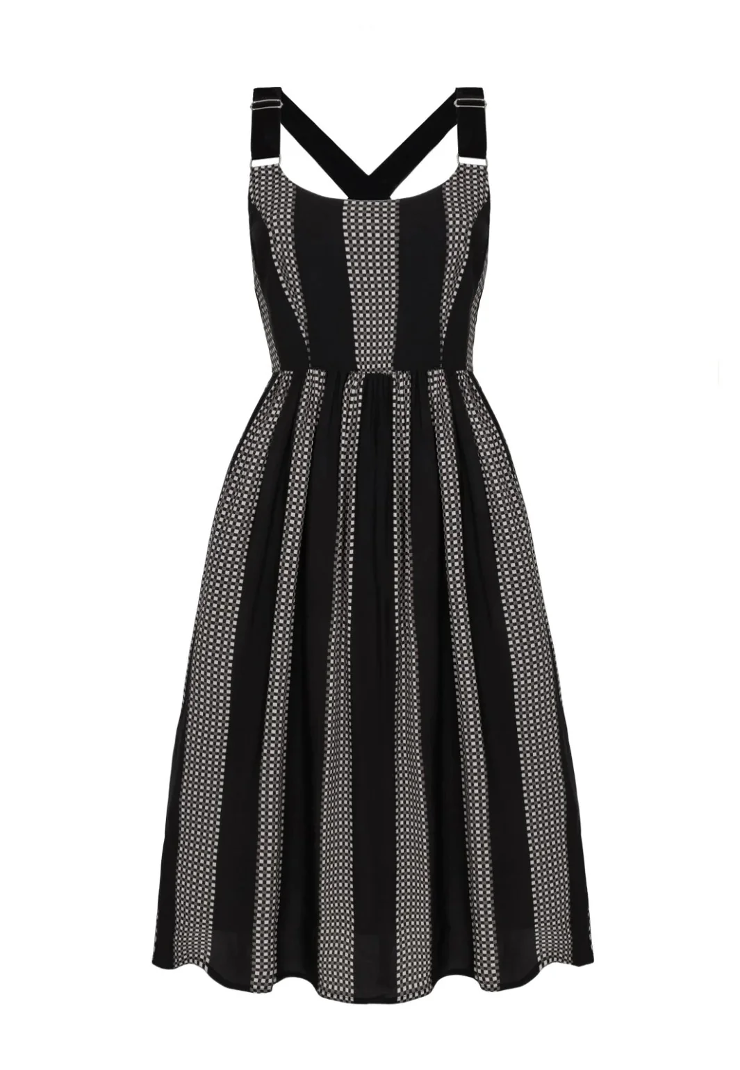 Lita Black/Grey - Dress - Image 6