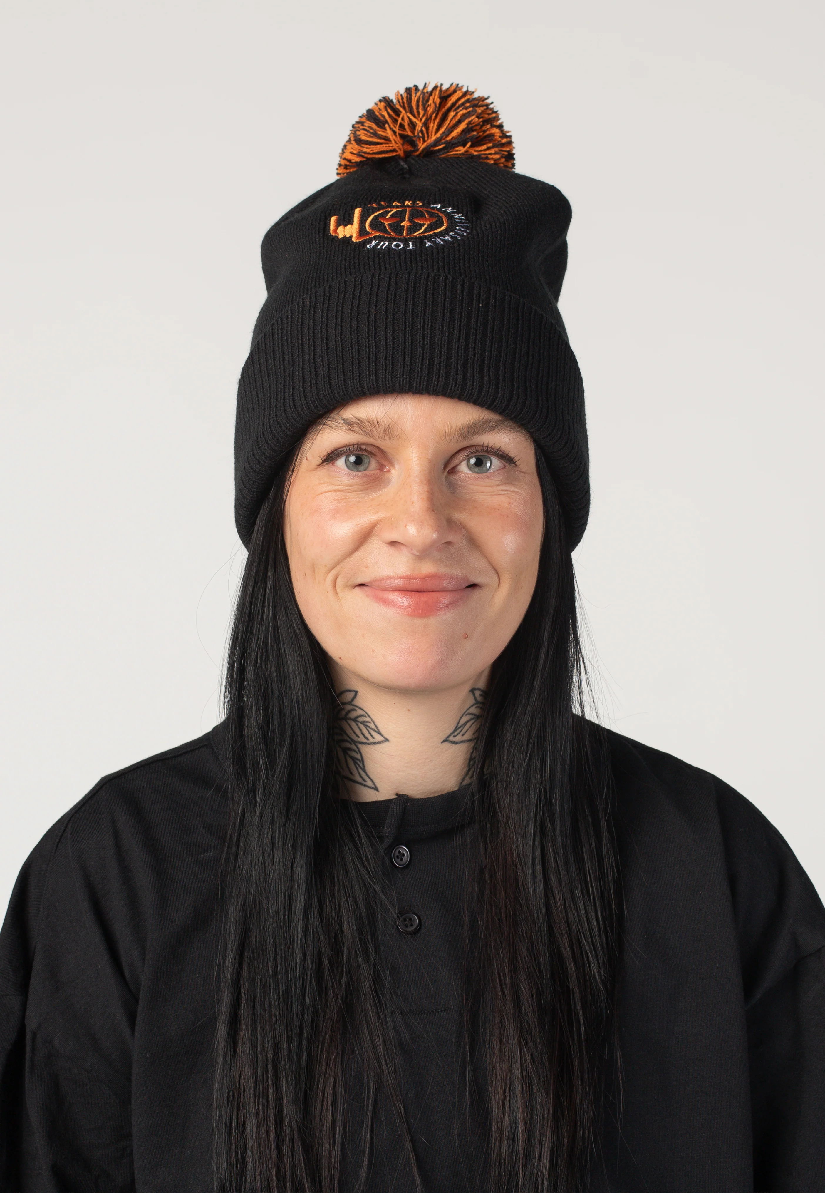 40 Years Pumpkin Logo Pom - Beanie
