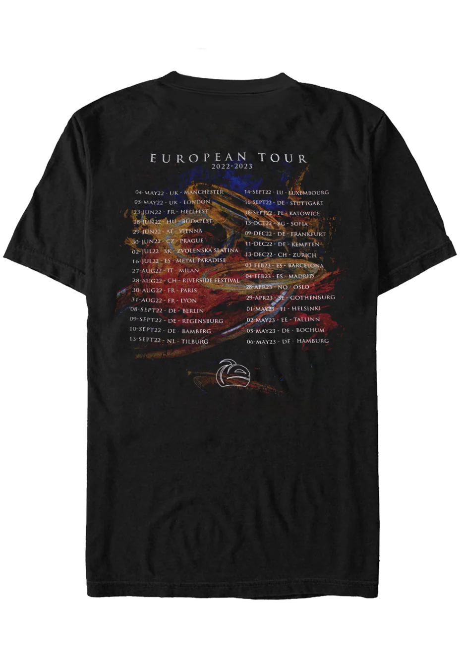 European Tour 22/23 - T-Shirt - Image 2