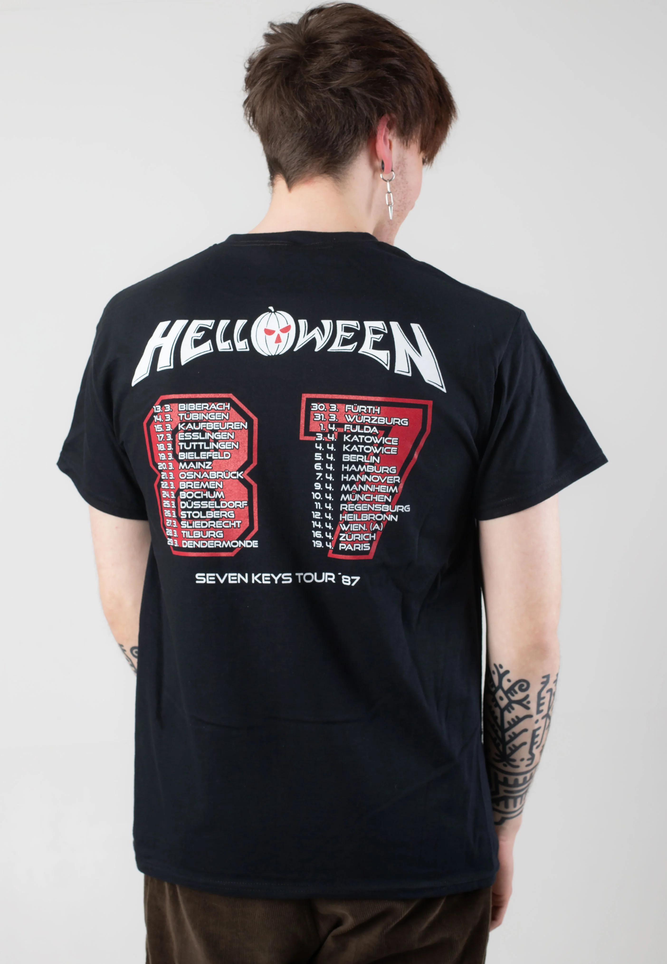 Seven Keys Tour 87 - T-Shirt - Image 4