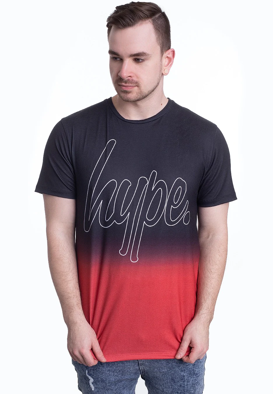 Fade Black/Red - T-Shirt