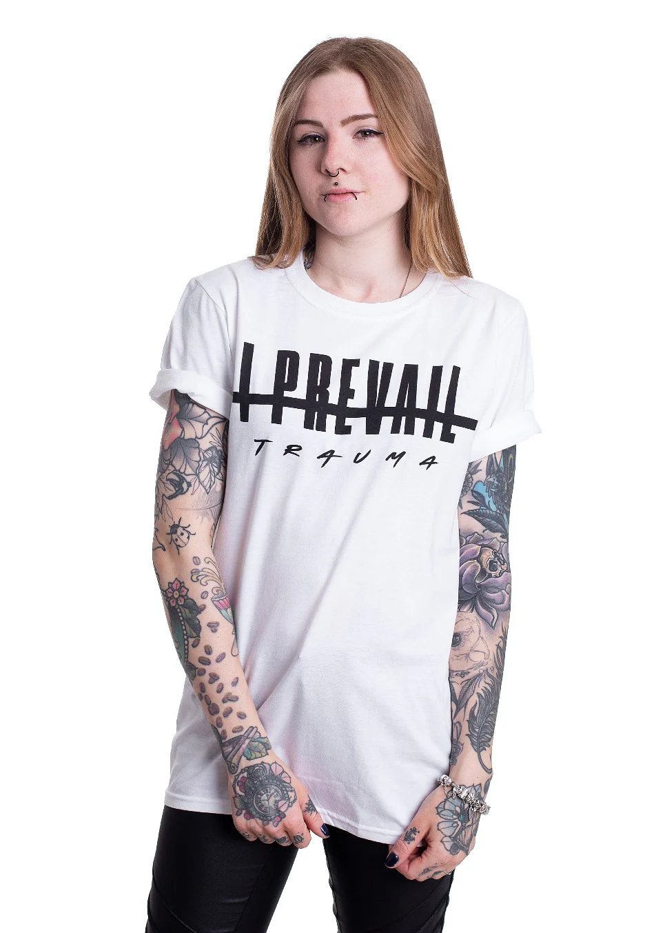 Diagonal White - T-Shirt - Image 5