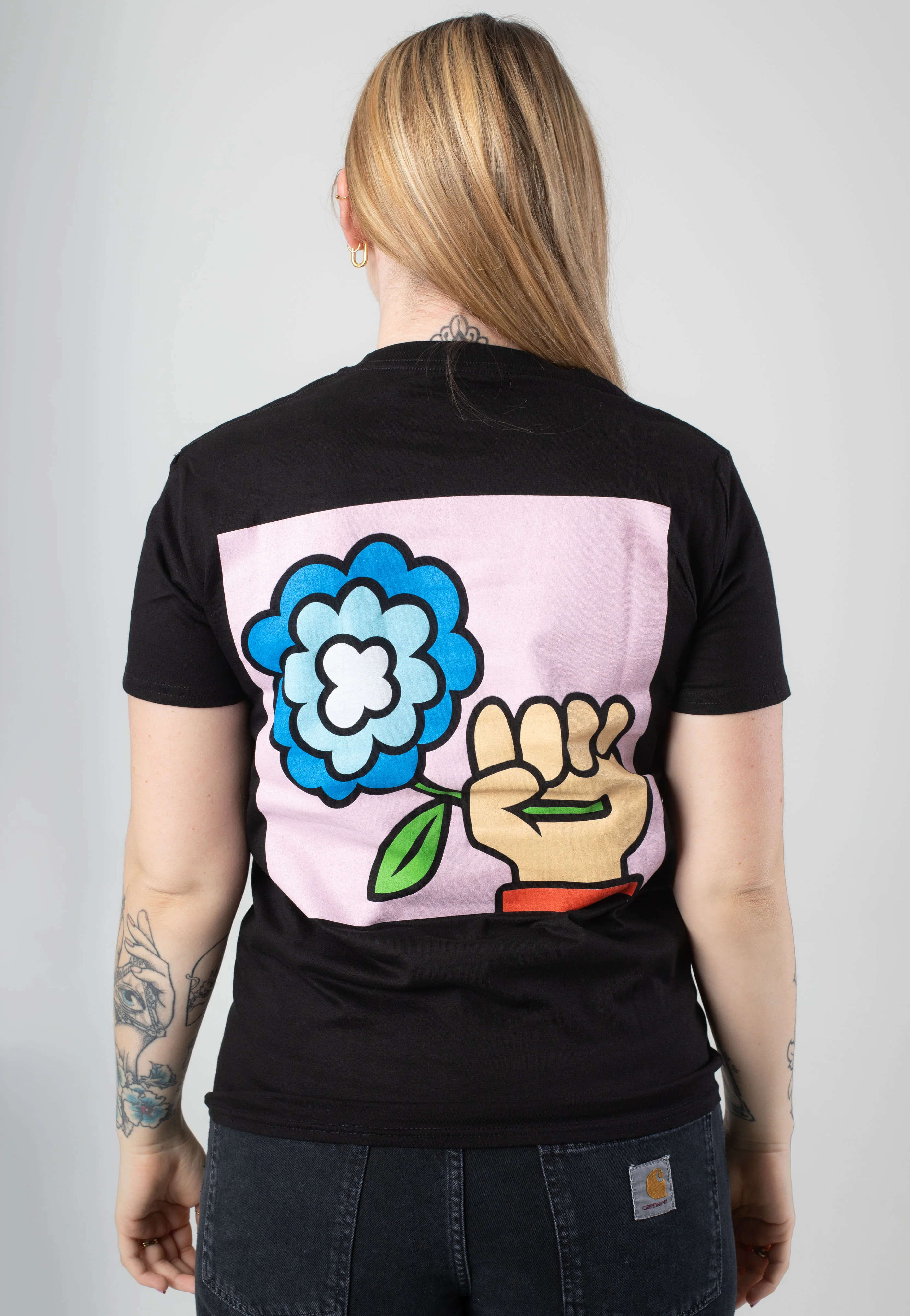 Cartoon Flower - T-Shirt - Image 6