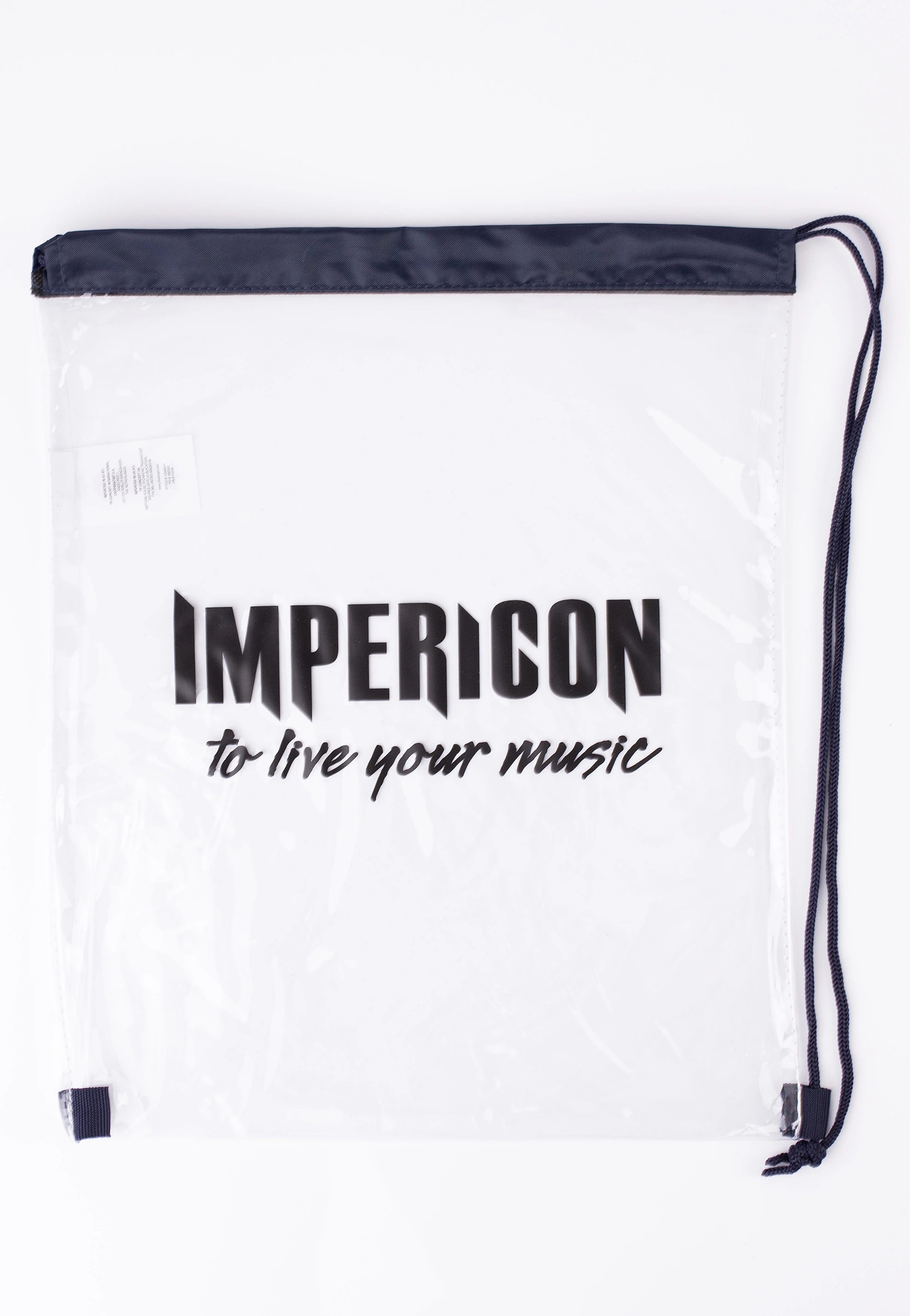 Logo Transparent - Drawstring Backpack
