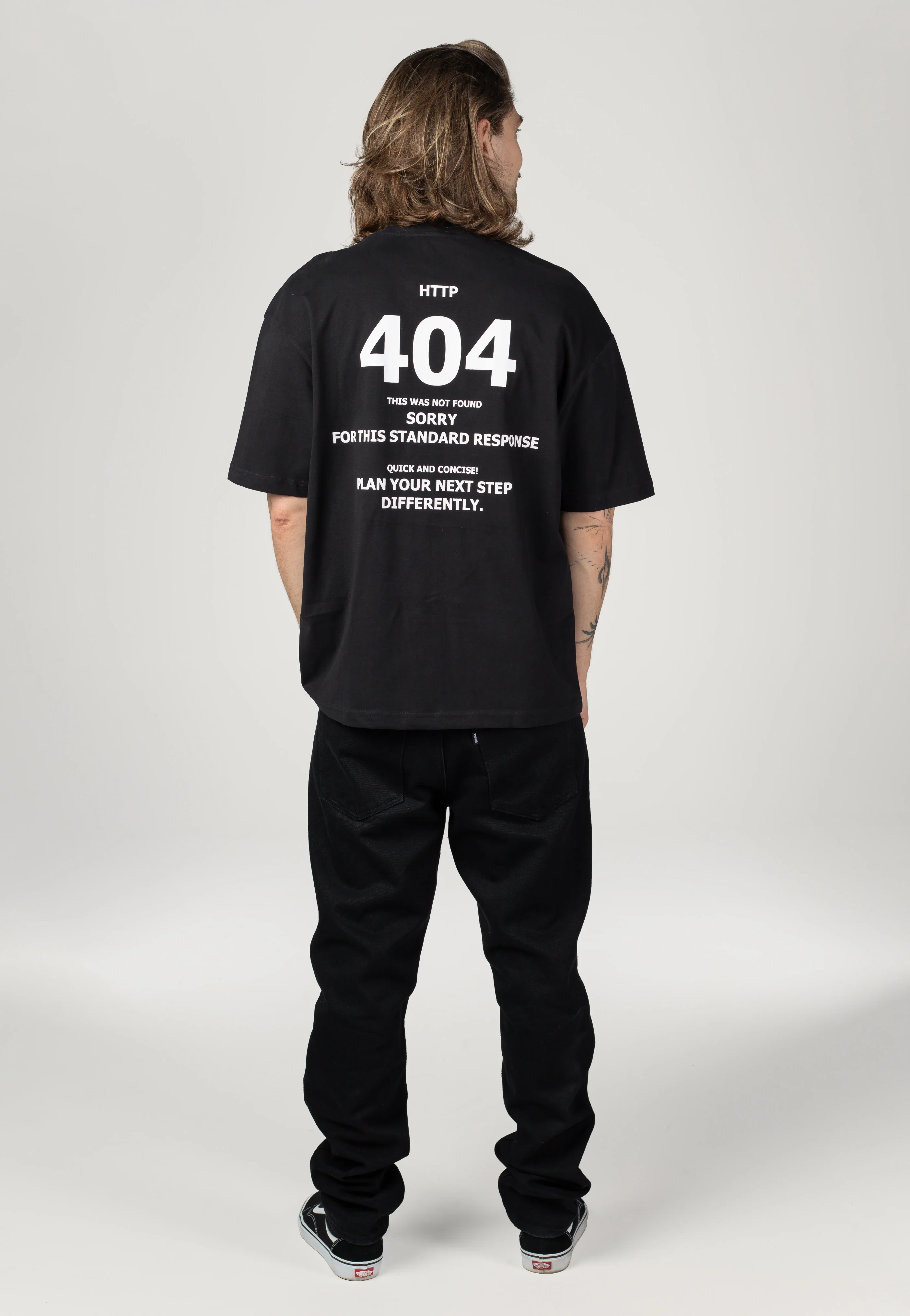 Four O Four Jet Black - T-Shirt - Image 5