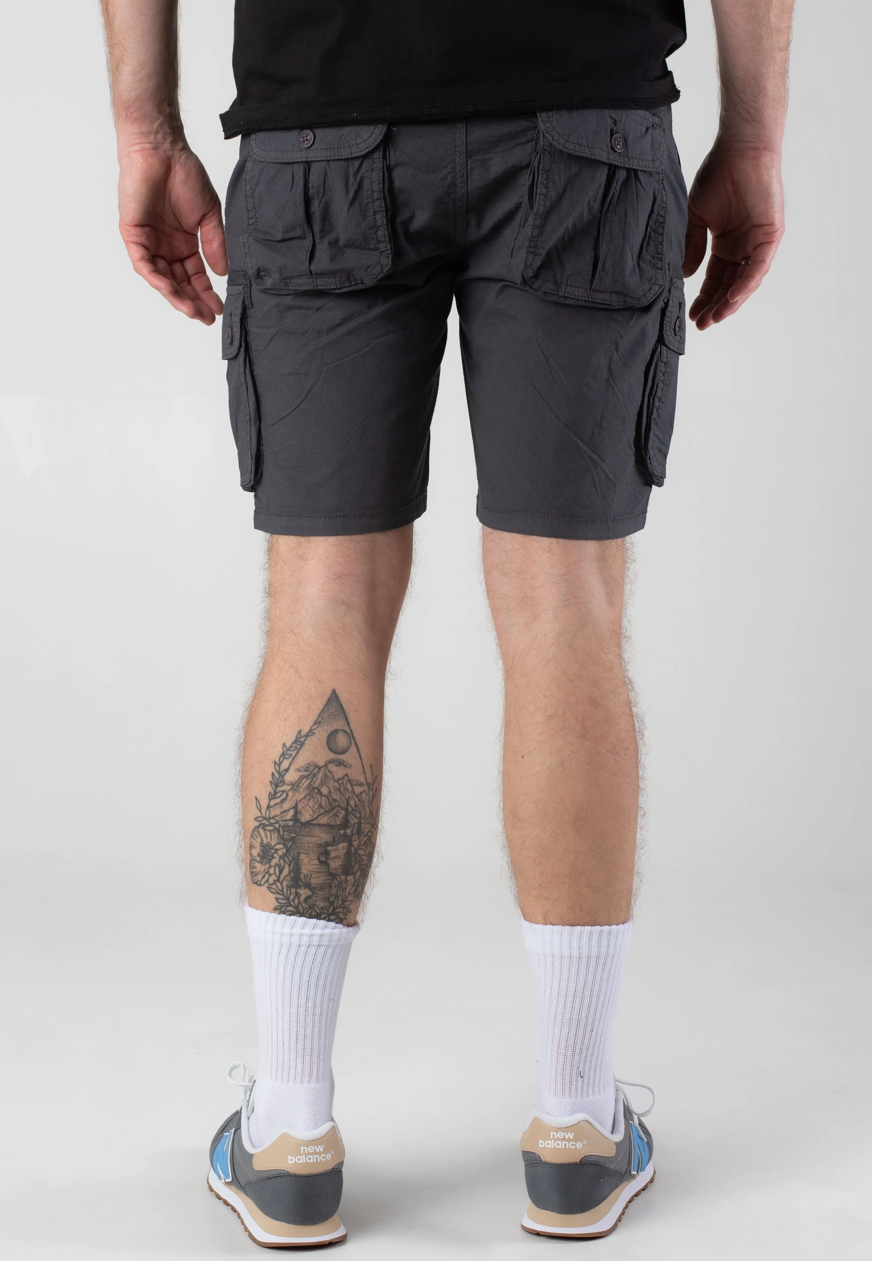 Lanny Dark Grey - Shorts - Image 4