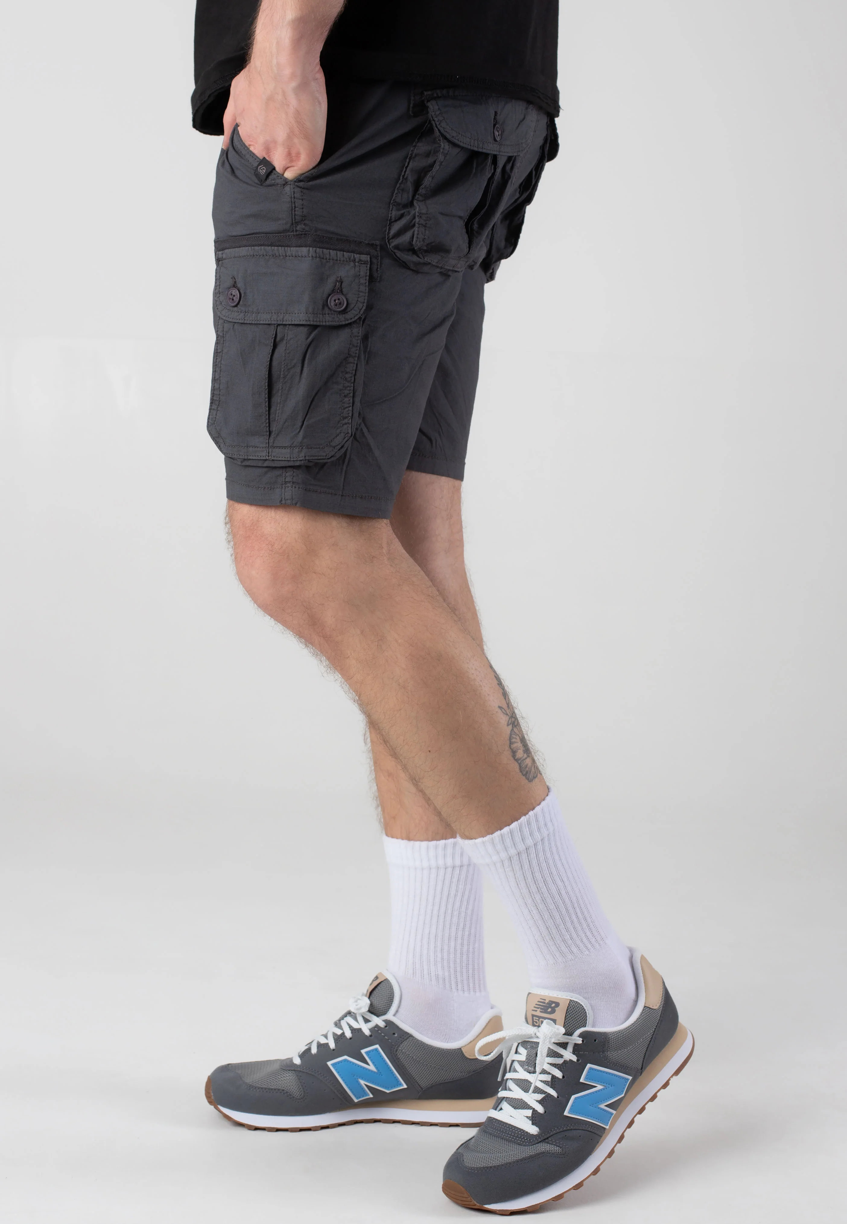 Lanny Dark Grey - Shorts - Image 6