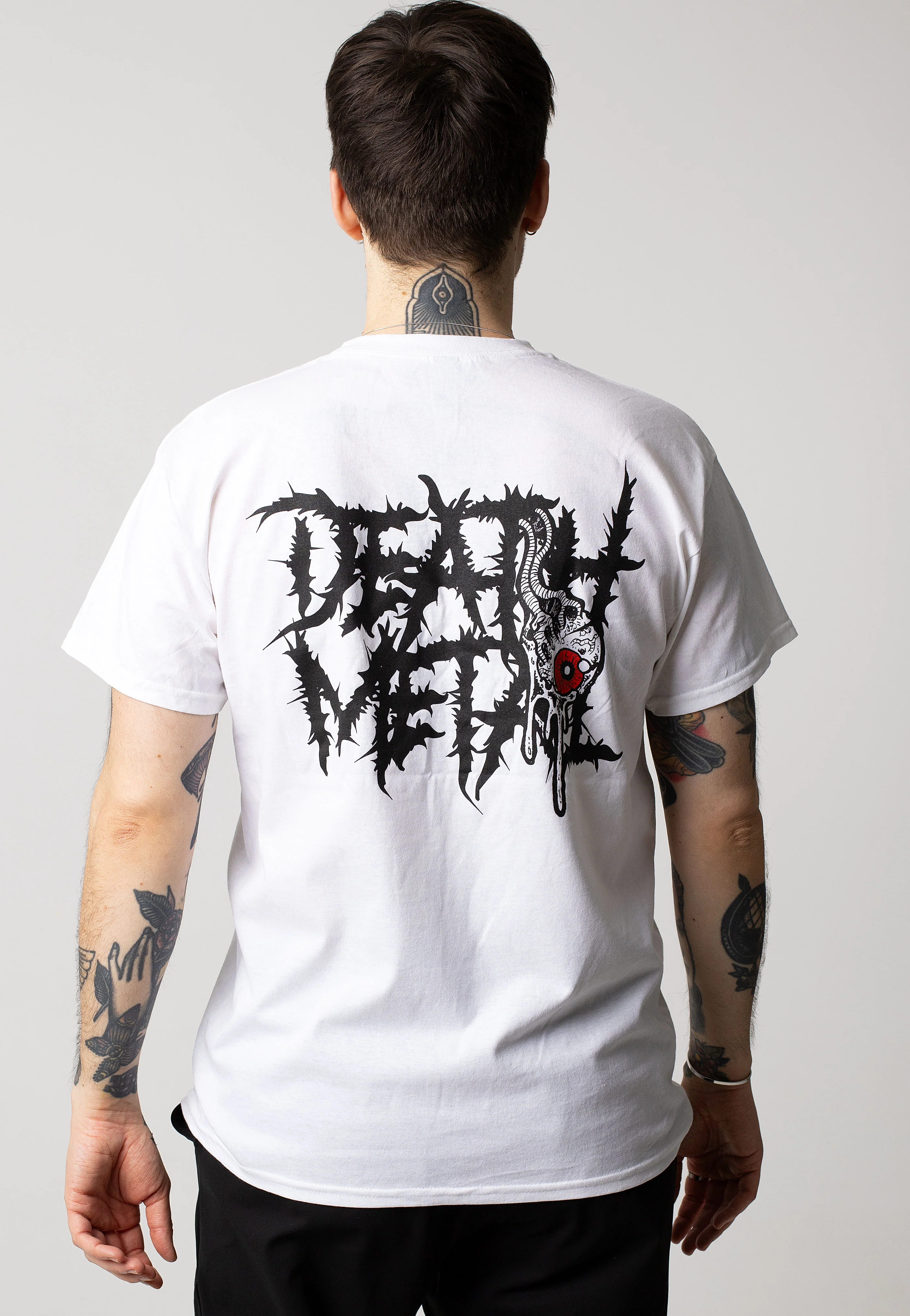 In The Eye Of Death White - T-Shirt - Image 4
