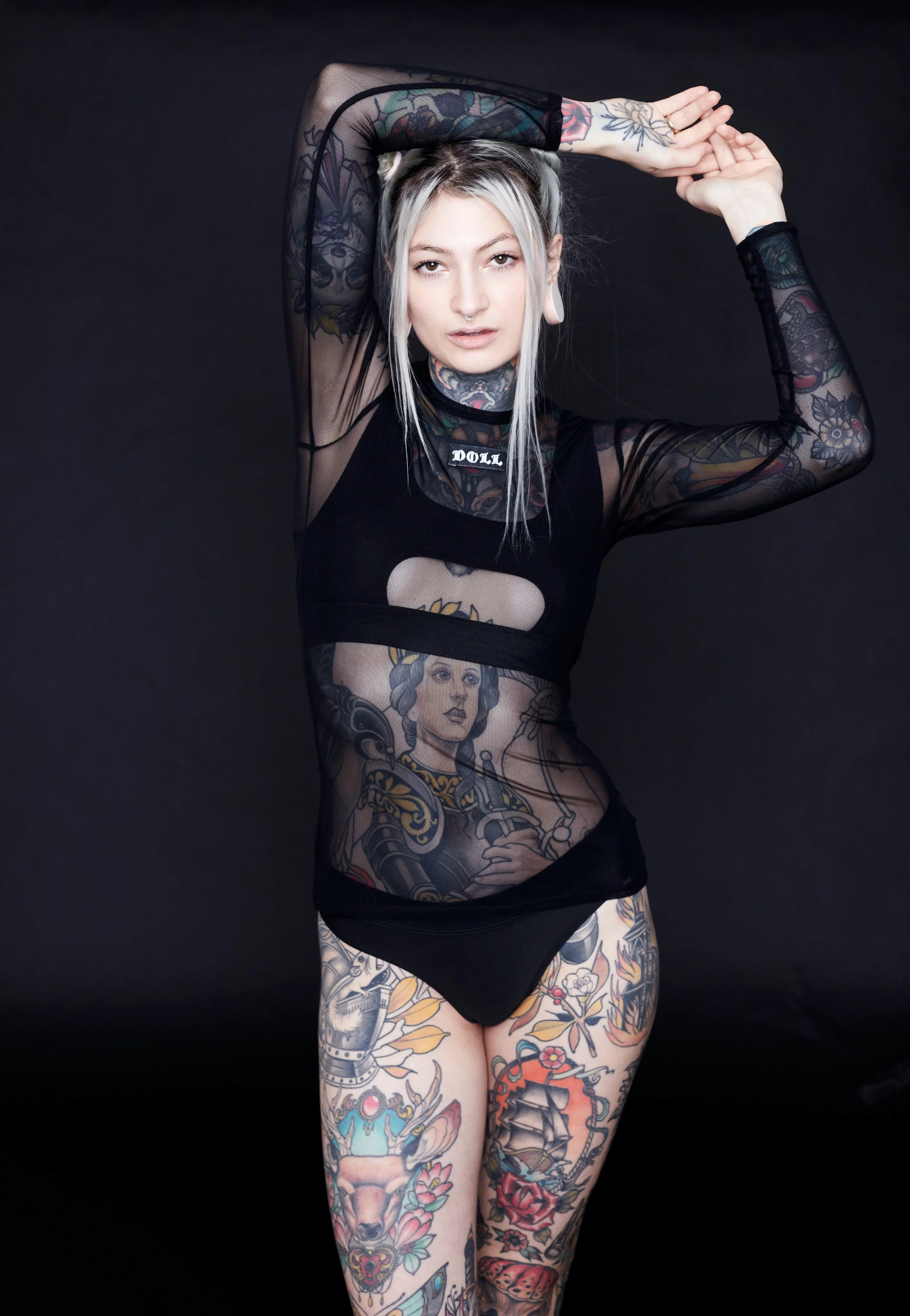Doll Black - Longsleeve - Image 4