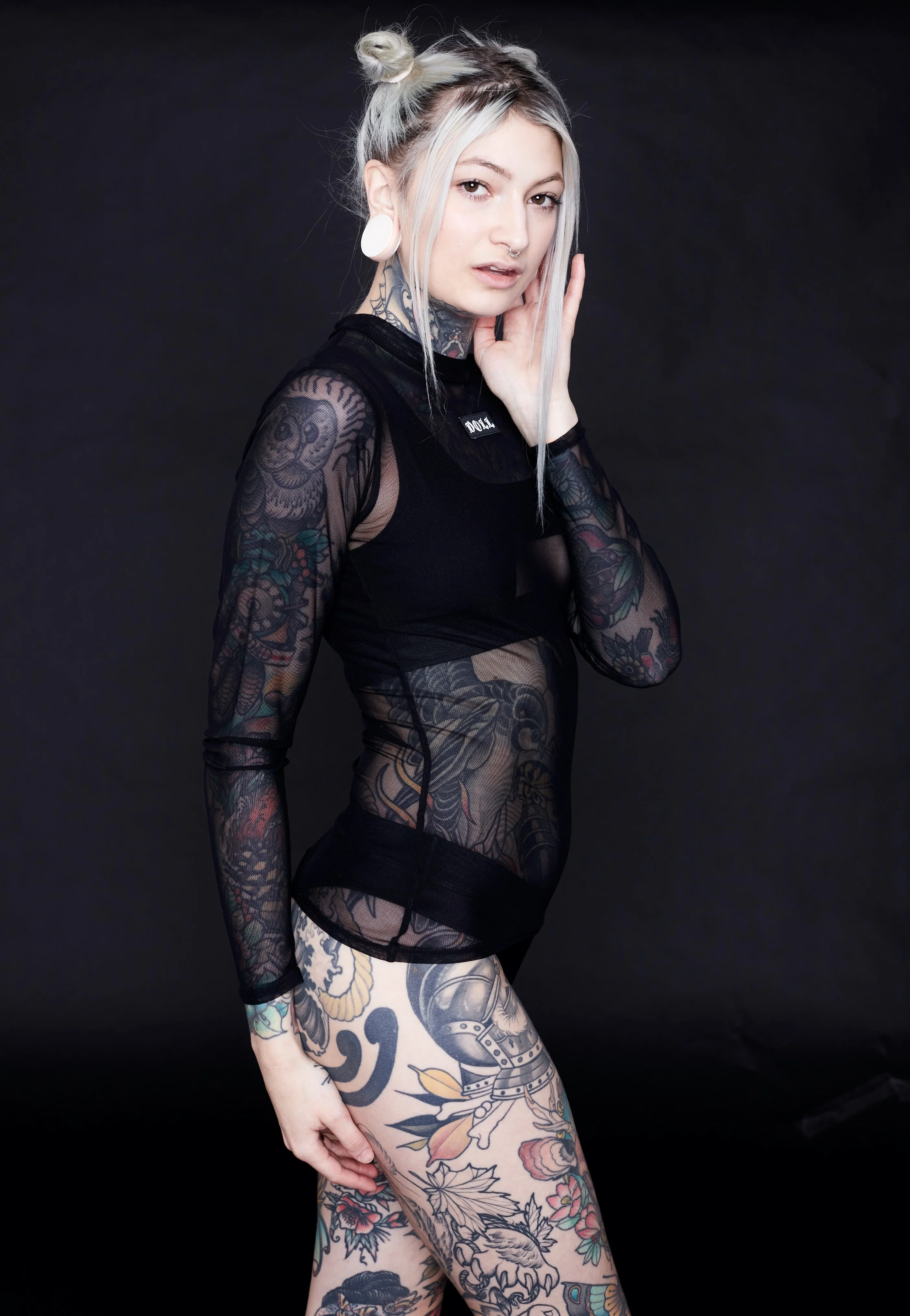 Doll Black - Longsleeve - Image 5