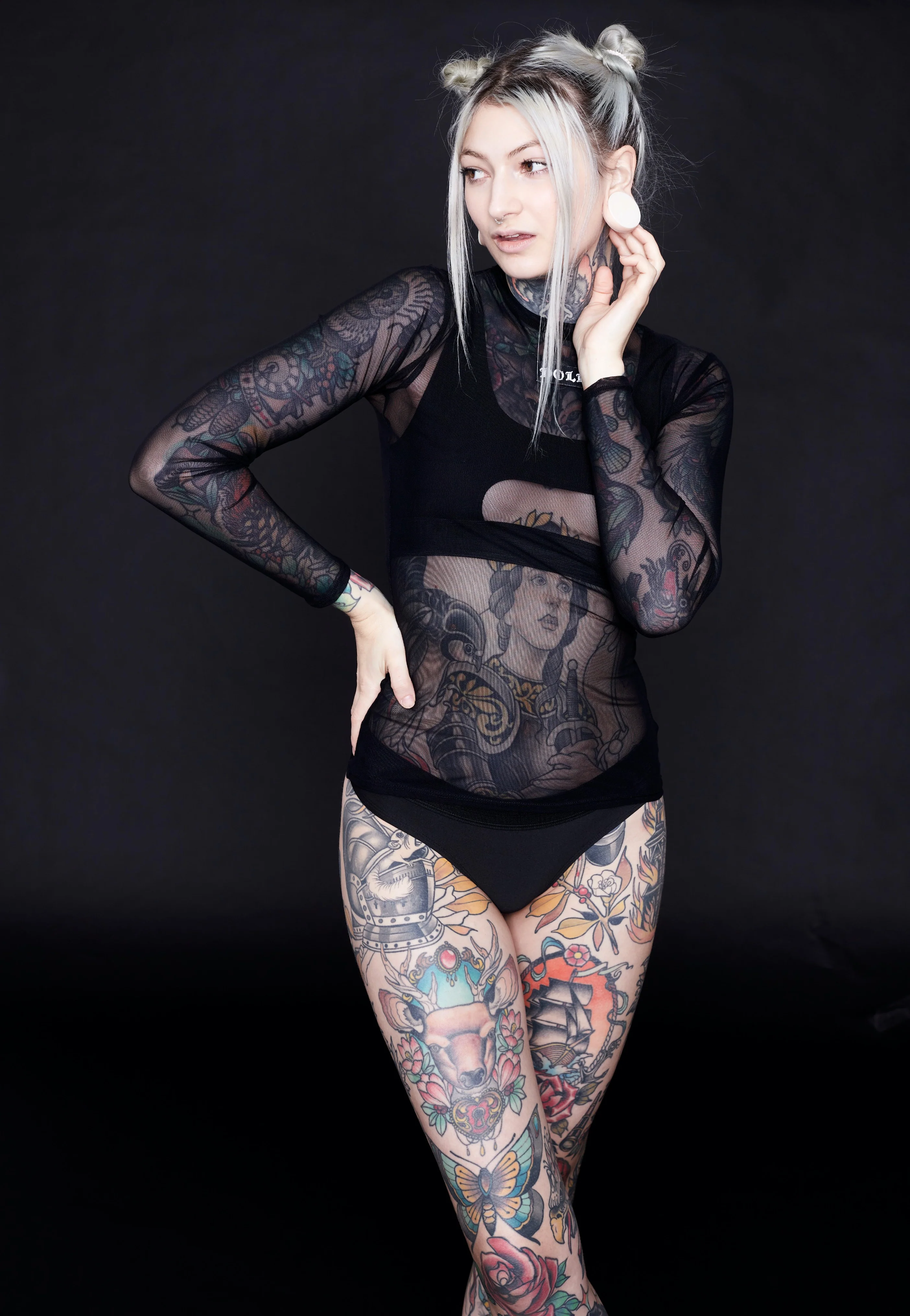 Doll Black - Longsleeve - Image 6