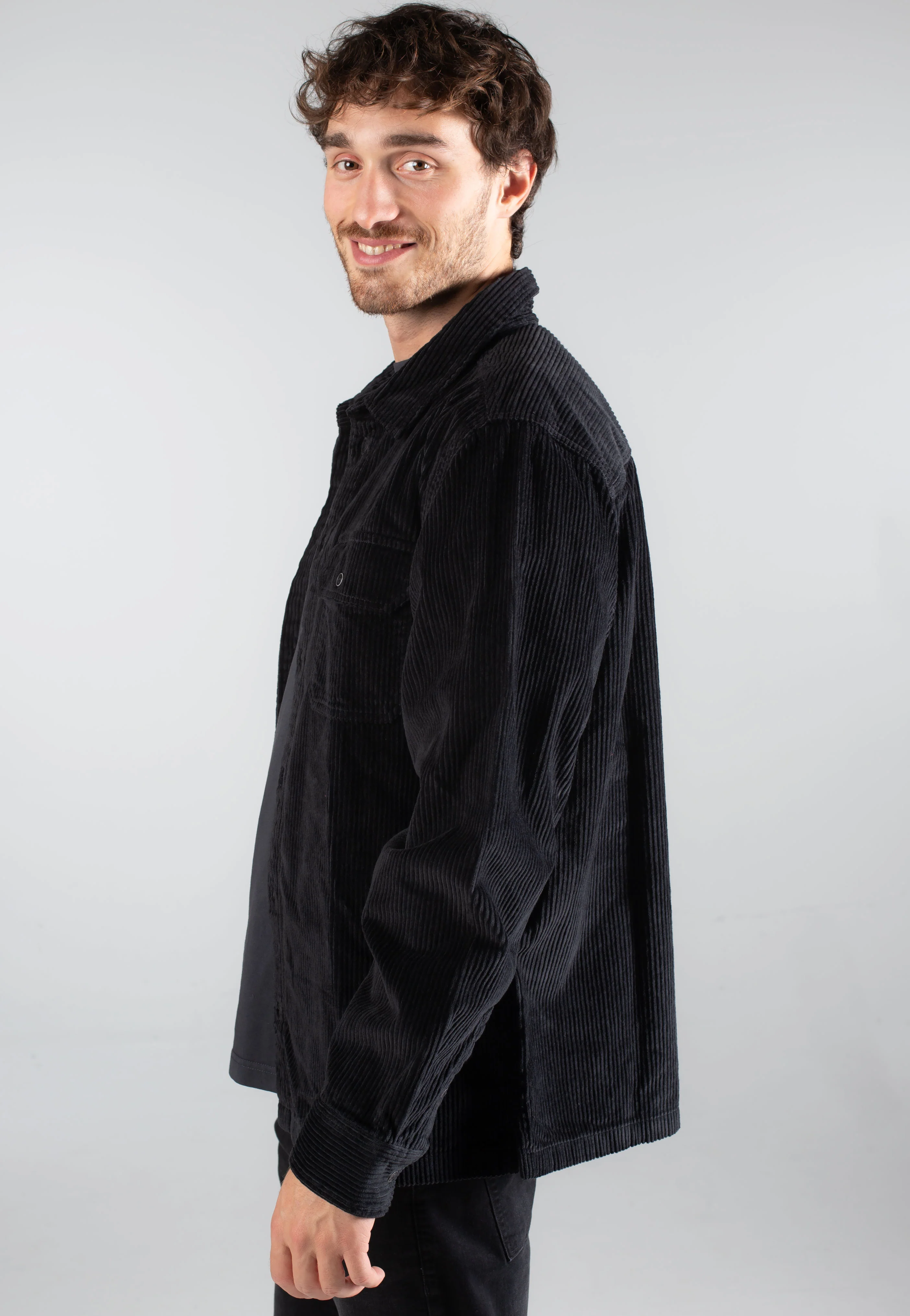 Bubble Cord Black - Shirt - Image 3