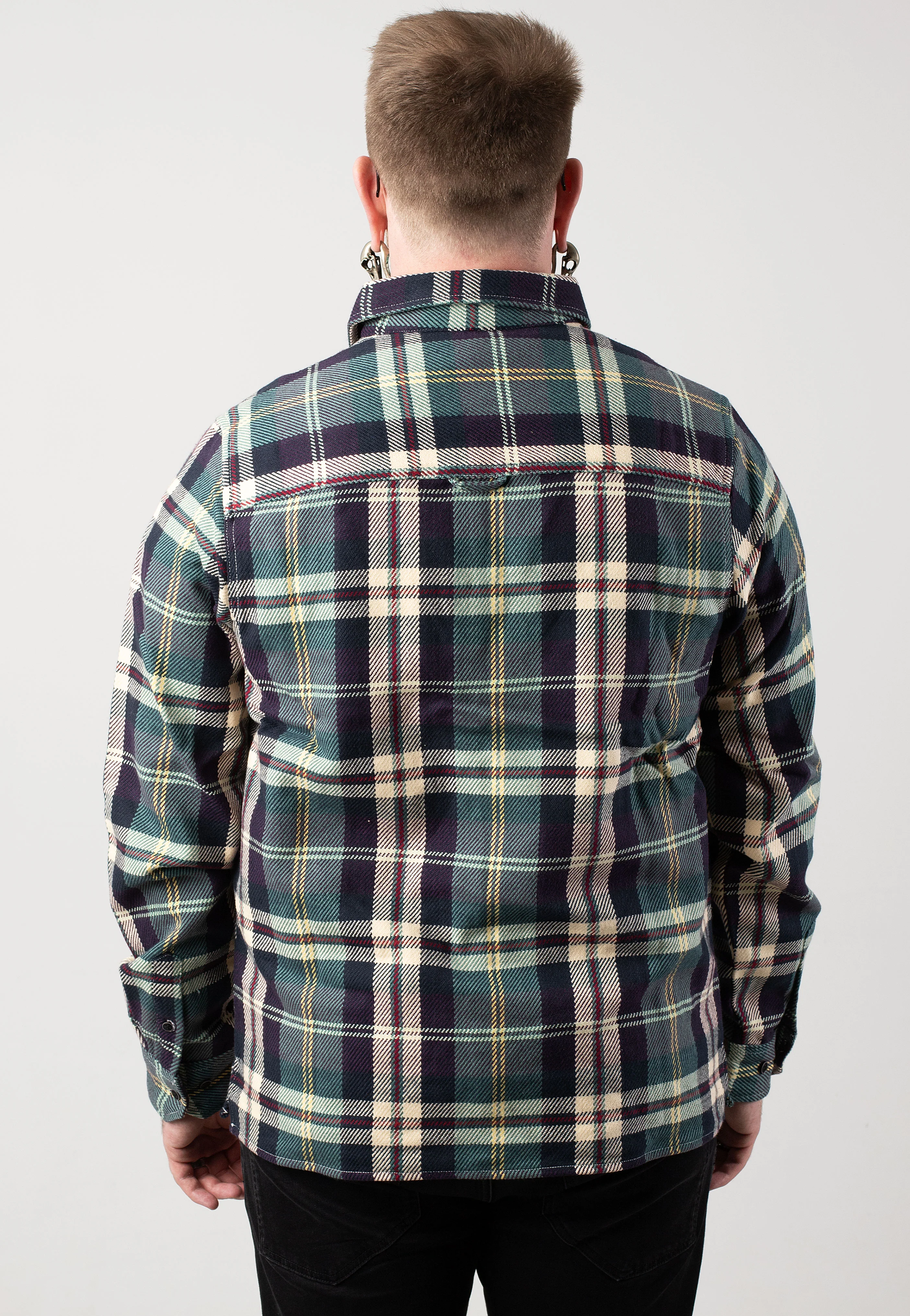 Chillax Lumber Navy Wine - Shirt - Image 2