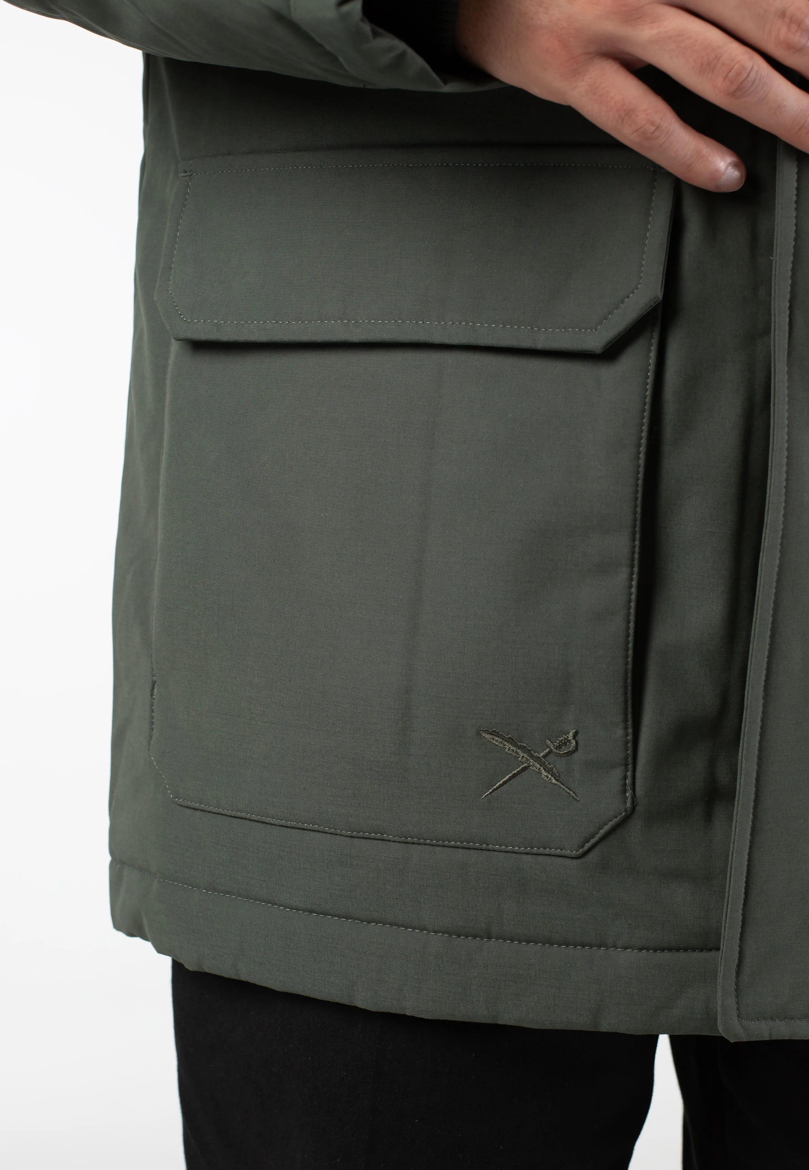 Nilas Parka Dark Jungle - Jacket - Image 6