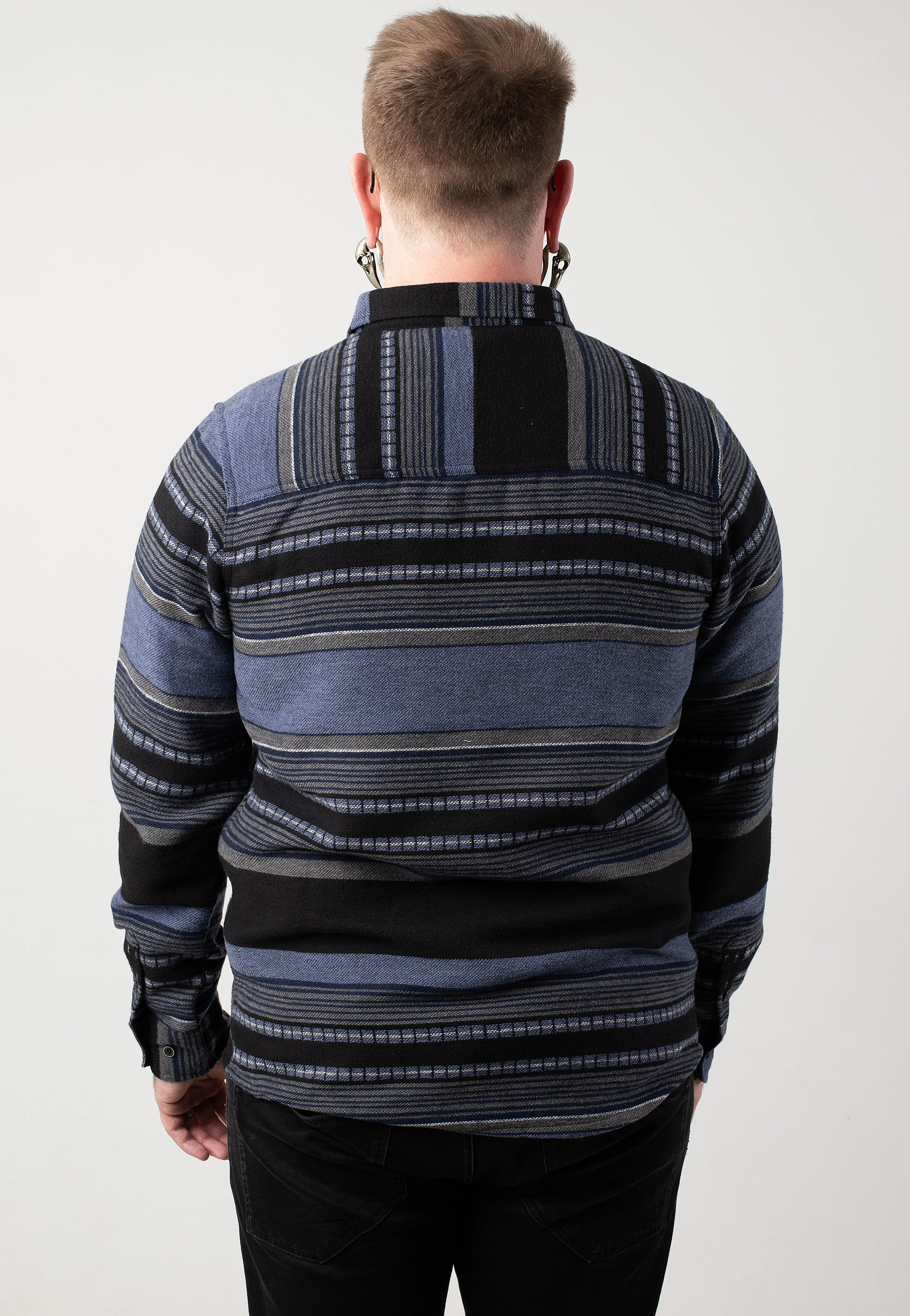 Santania Navy Grey - Shirt - Image 4