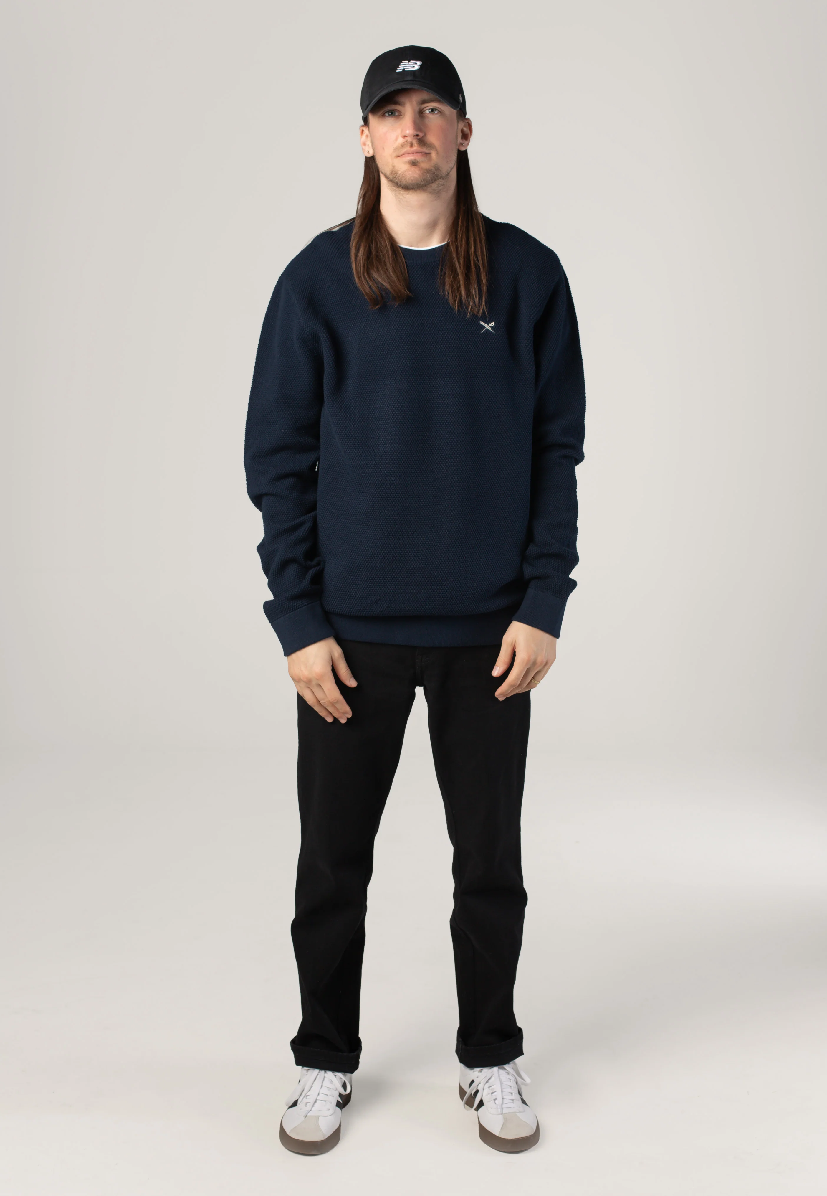 Seedy Summer Knit Marine - Pullover - Image 2