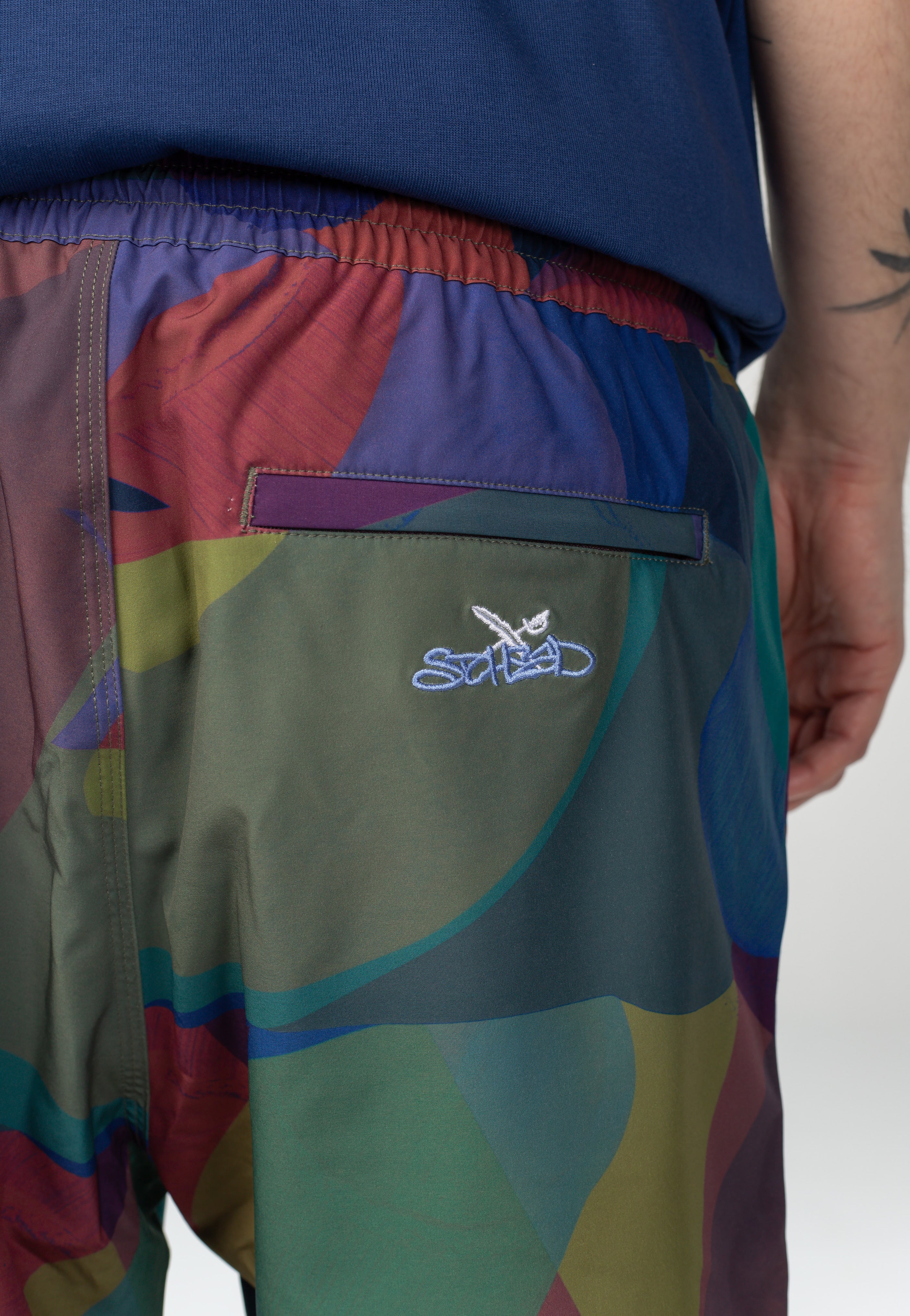 Stohead Crazy Fresh Dark Teal - Board Shorts - Image 4