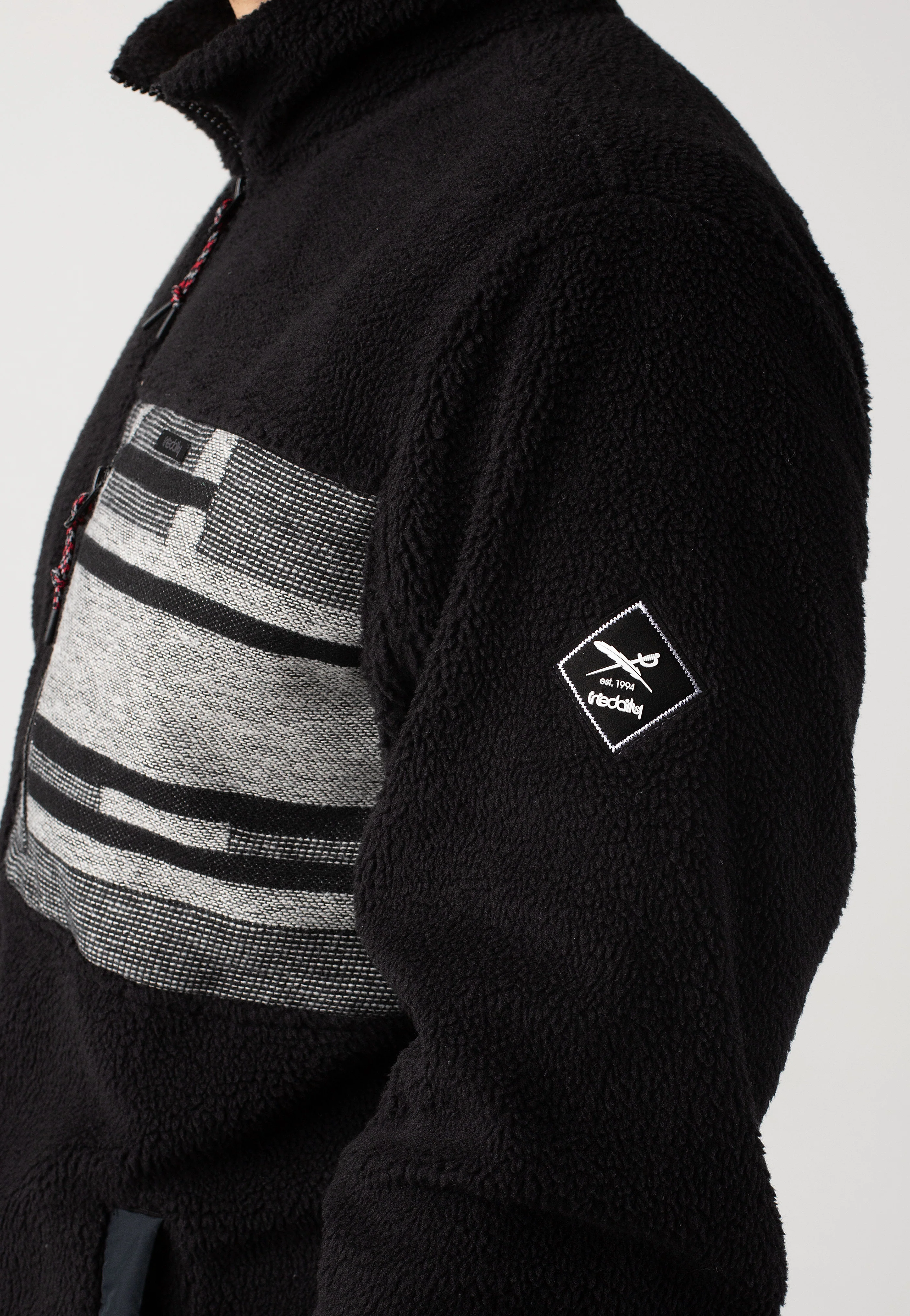 Wonderer Track Black White - Track Jacket - Image 4