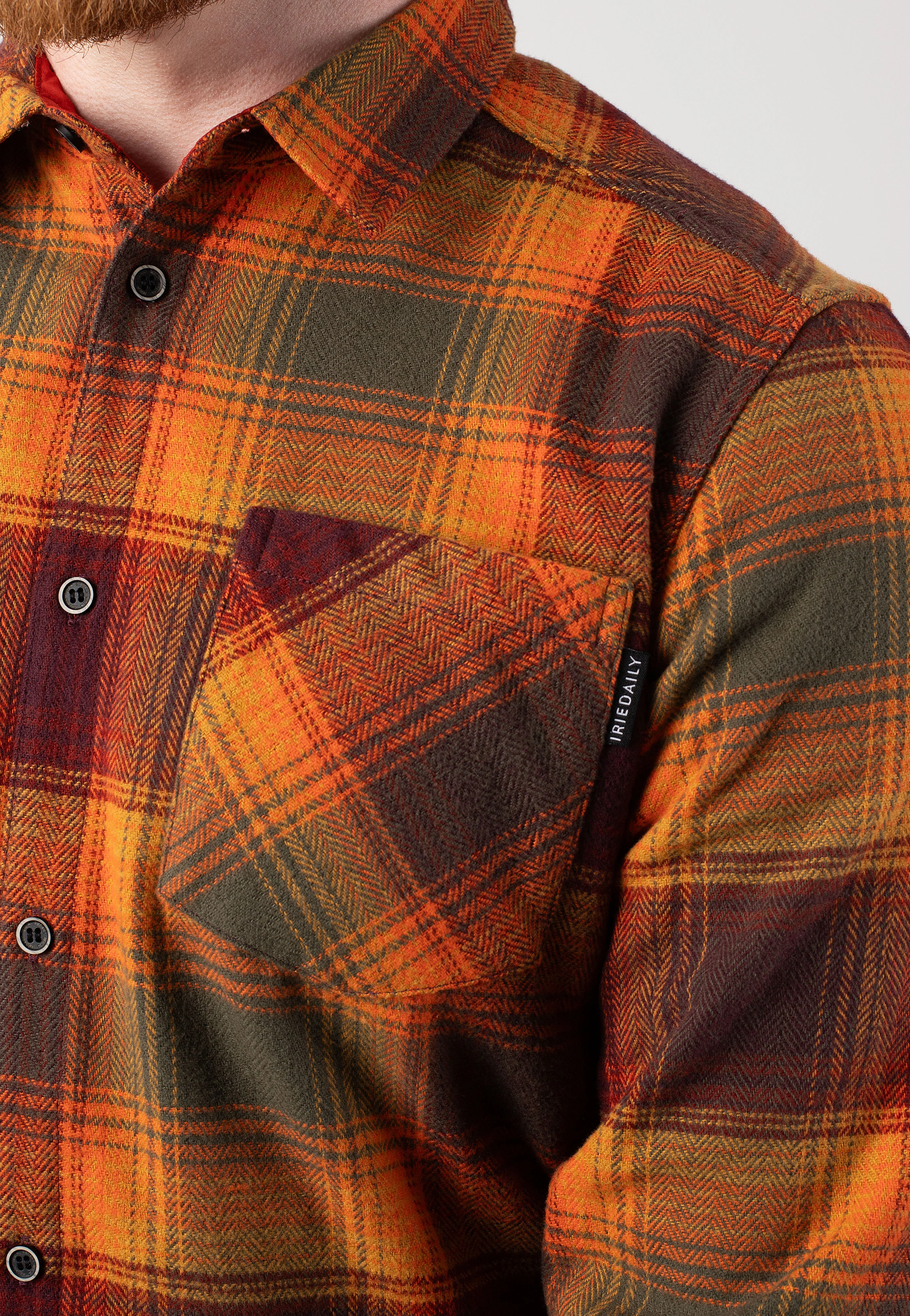 Young Fella Orange Green - Shirt - Image 3