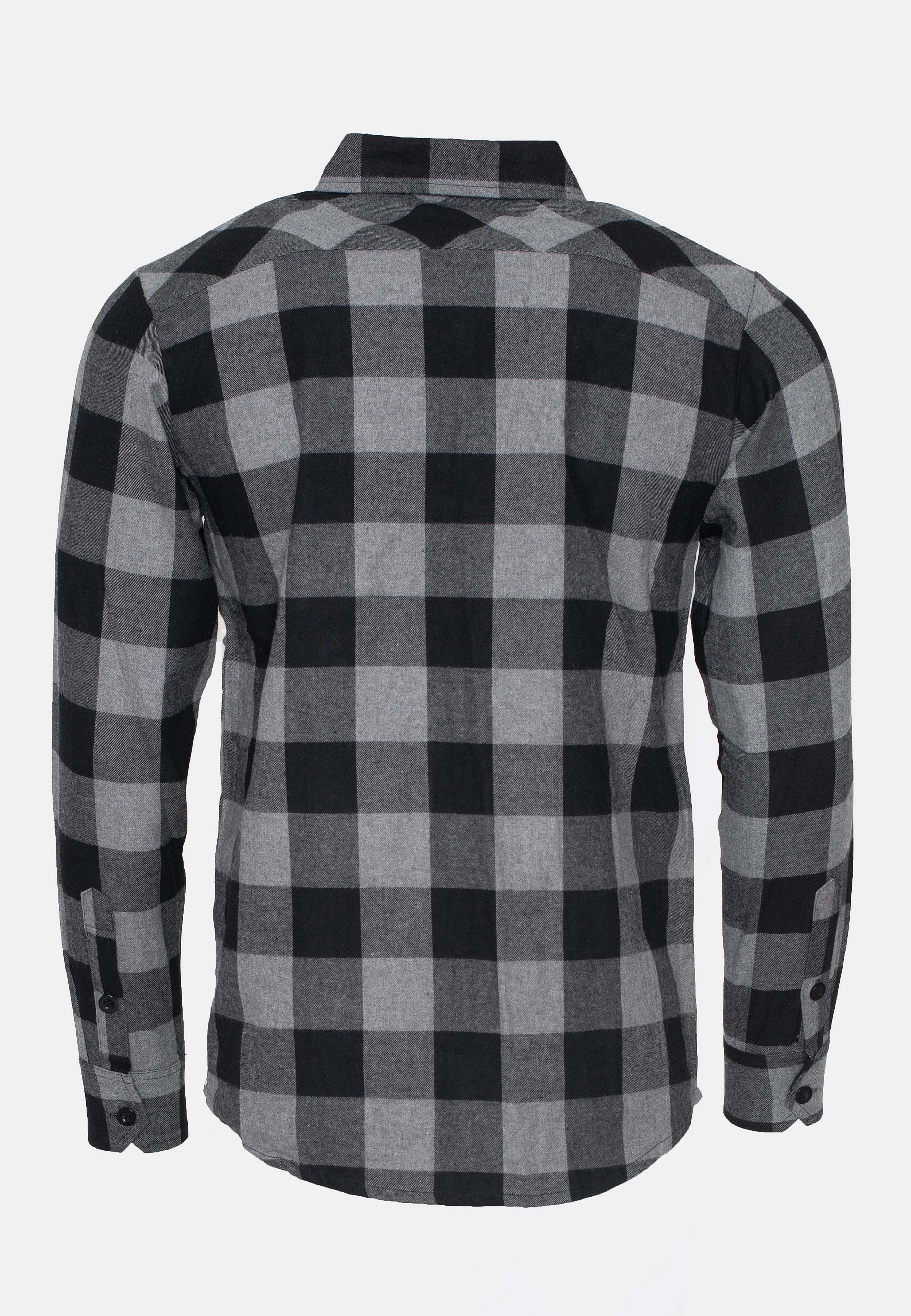Hooft Black/Charcoal Flanell - Shirt - Image 7