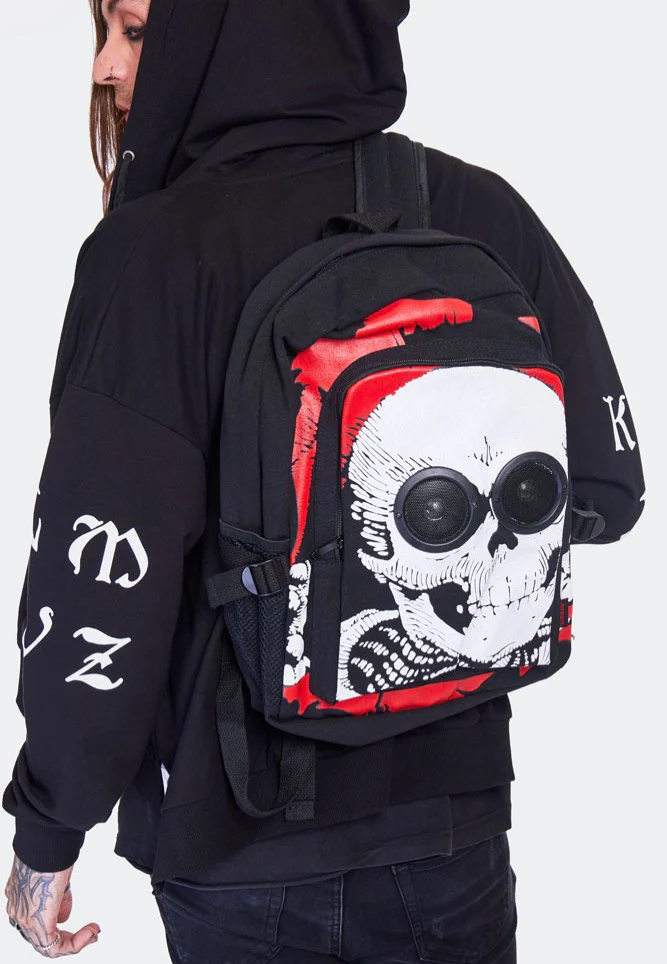 Skull With Bluetooth Speaker - Backpack - Image 7