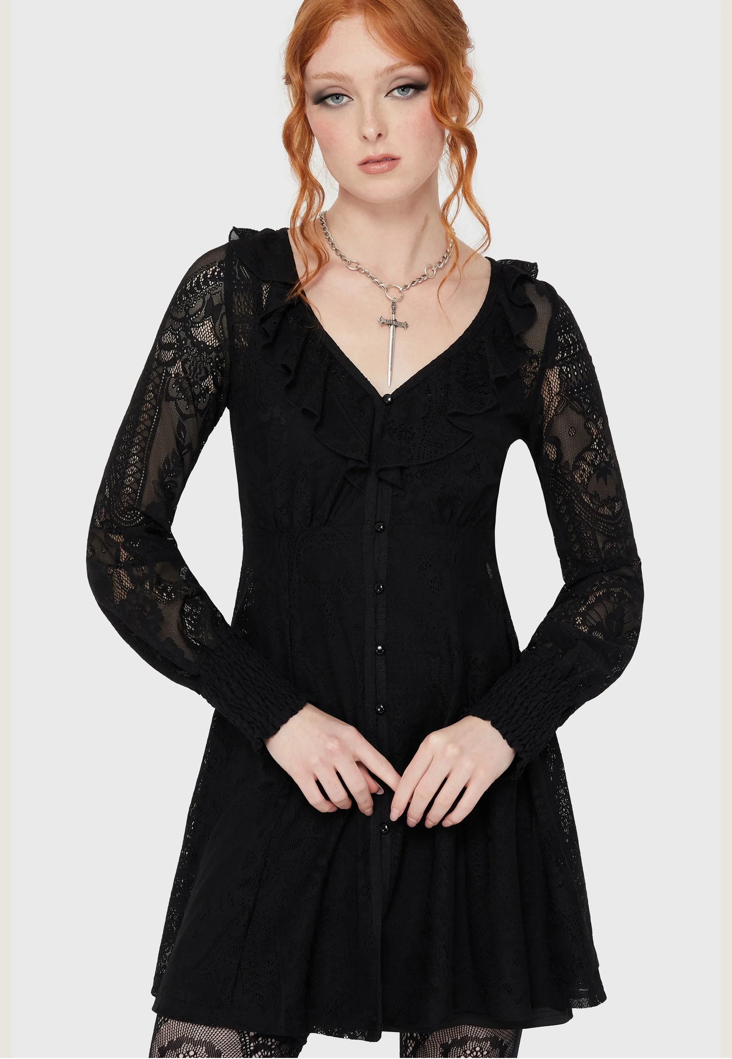 Cybele Lace Black - Dress