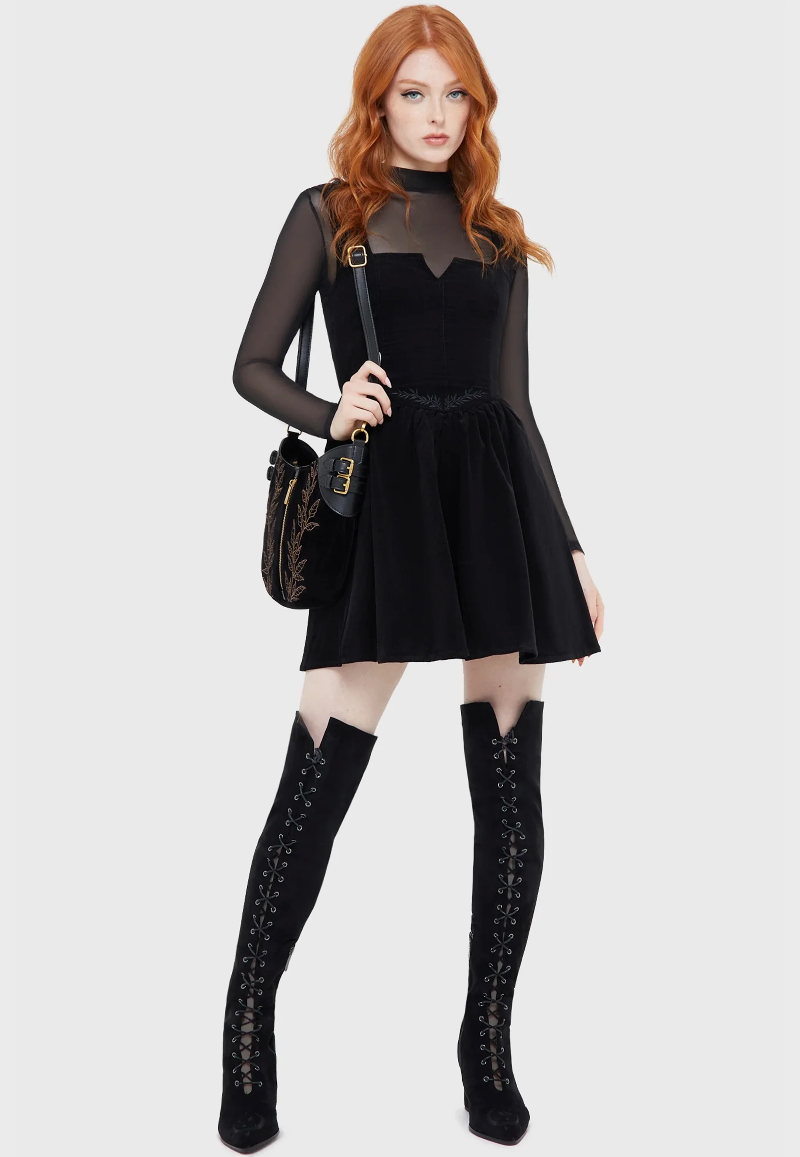 Elderroot Black - Dress - Image 4