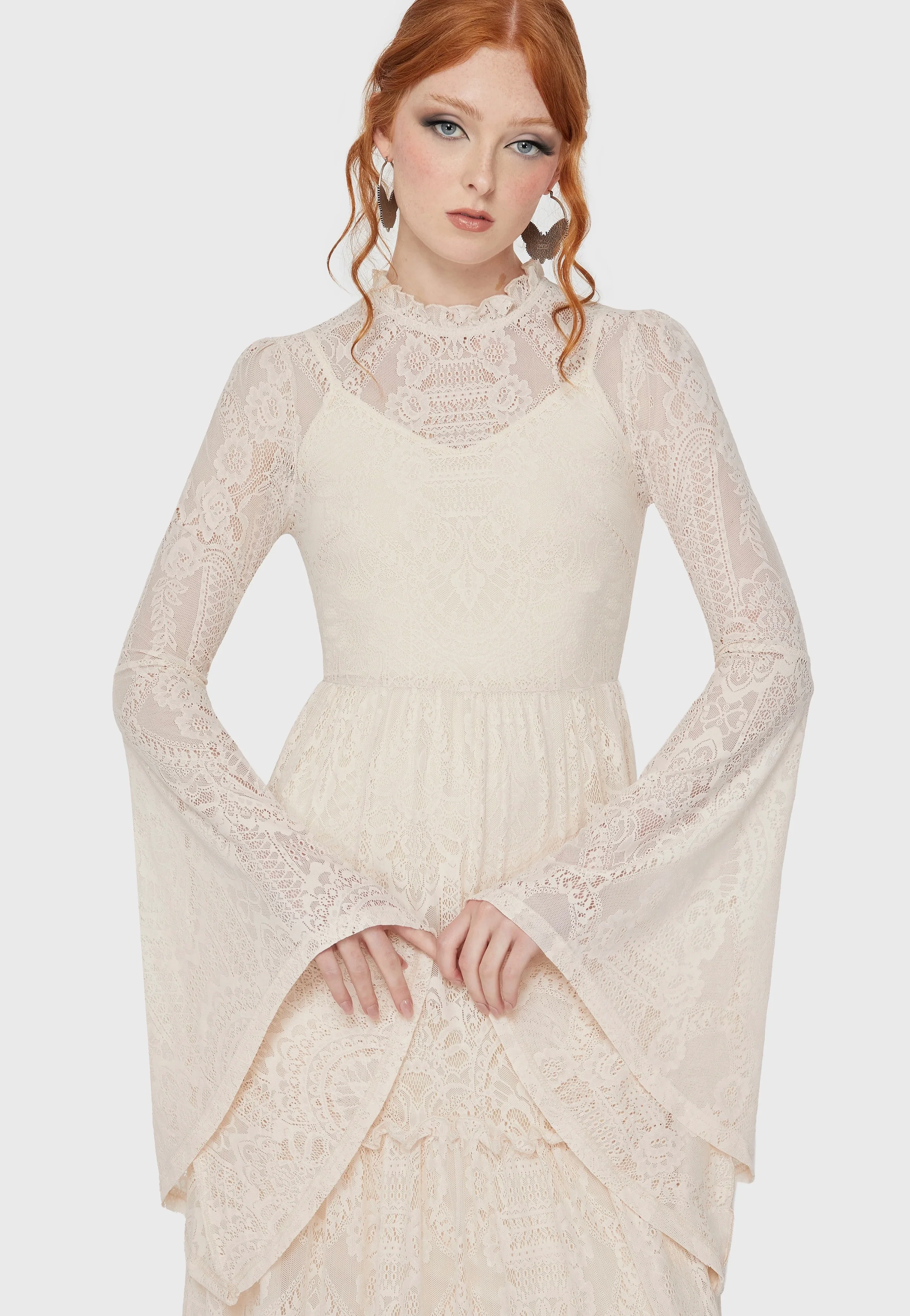 Hecate Lace Ivory - Dress - Image 3