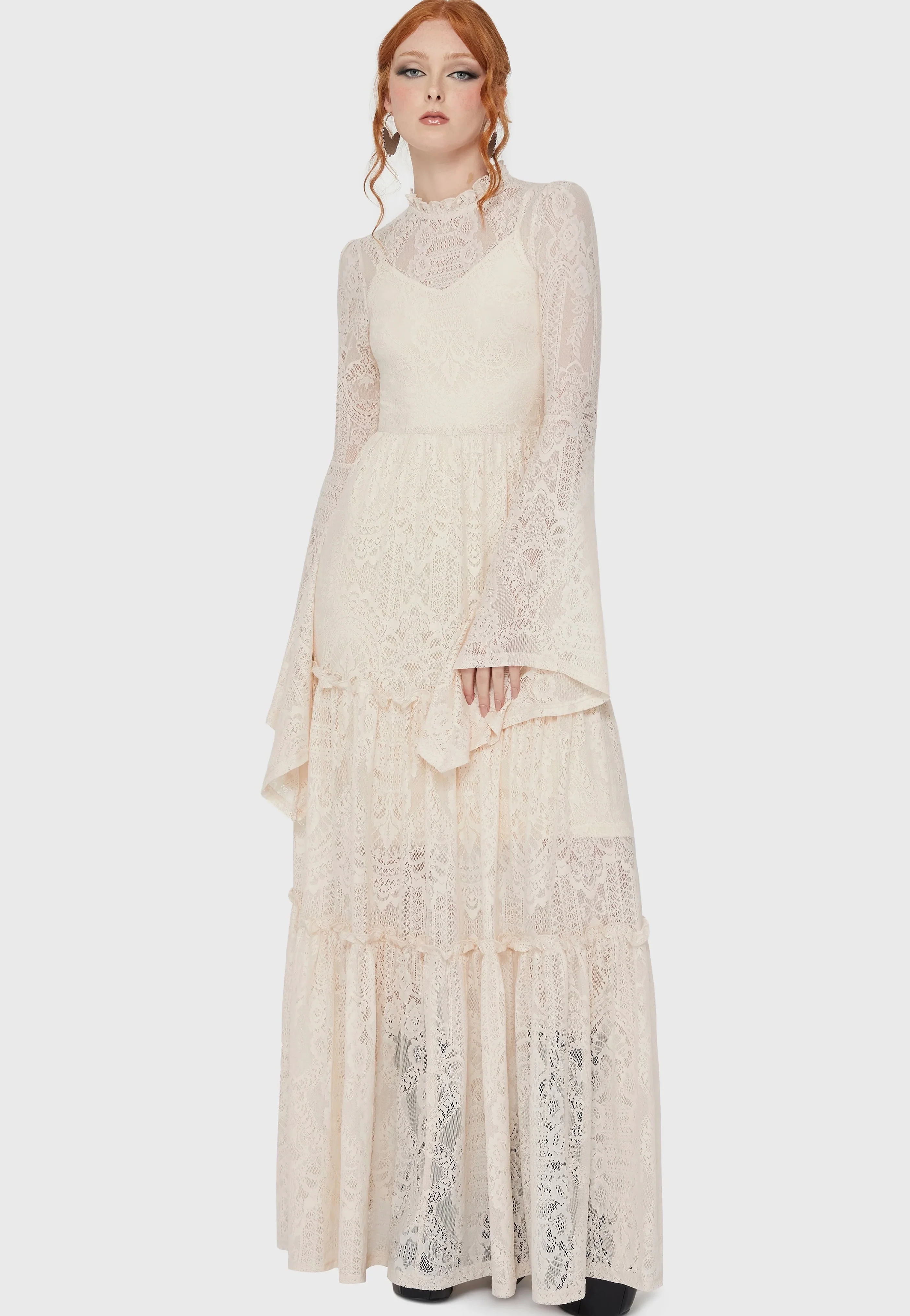 Hecate Lace Ivory - Dress - Image 4