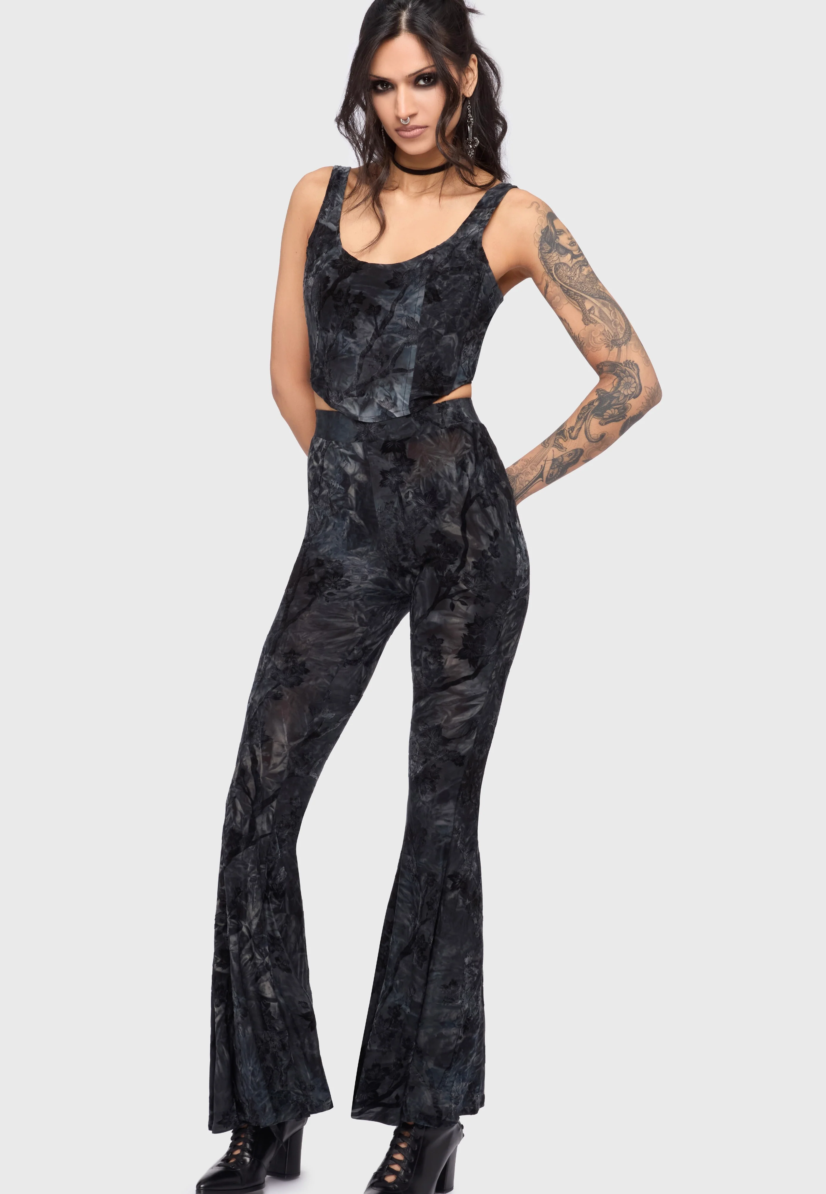 Midnight Veil Navy - Corset - Image 3