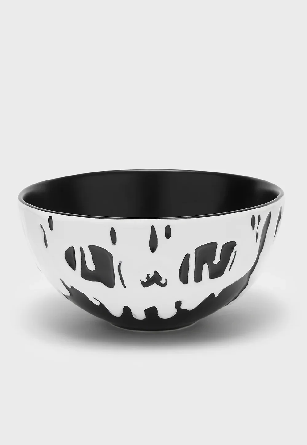 Molten Skull Earthenware Black - Bowl