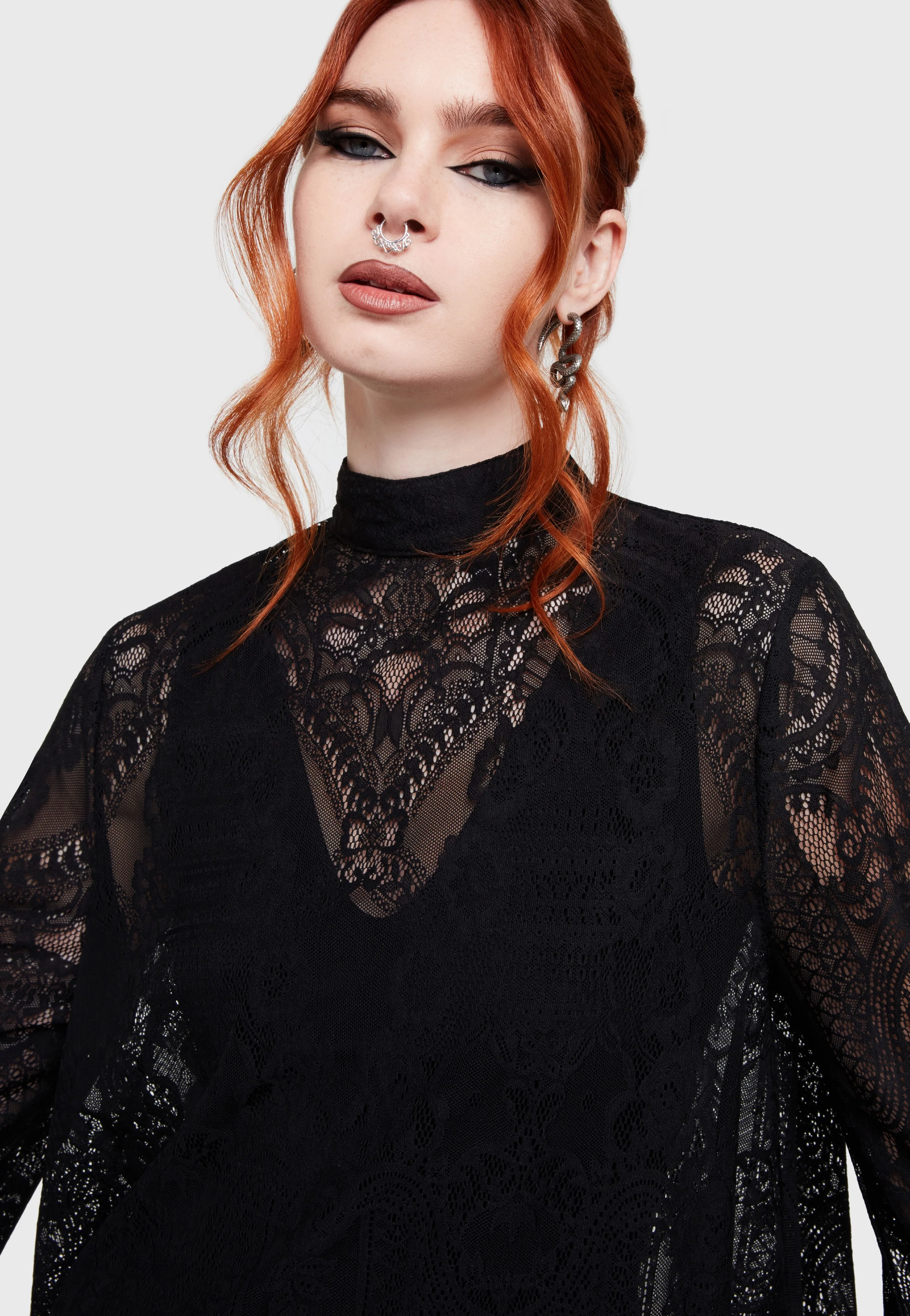 Waltz In Mourning Mini Black - Dress - Image 2