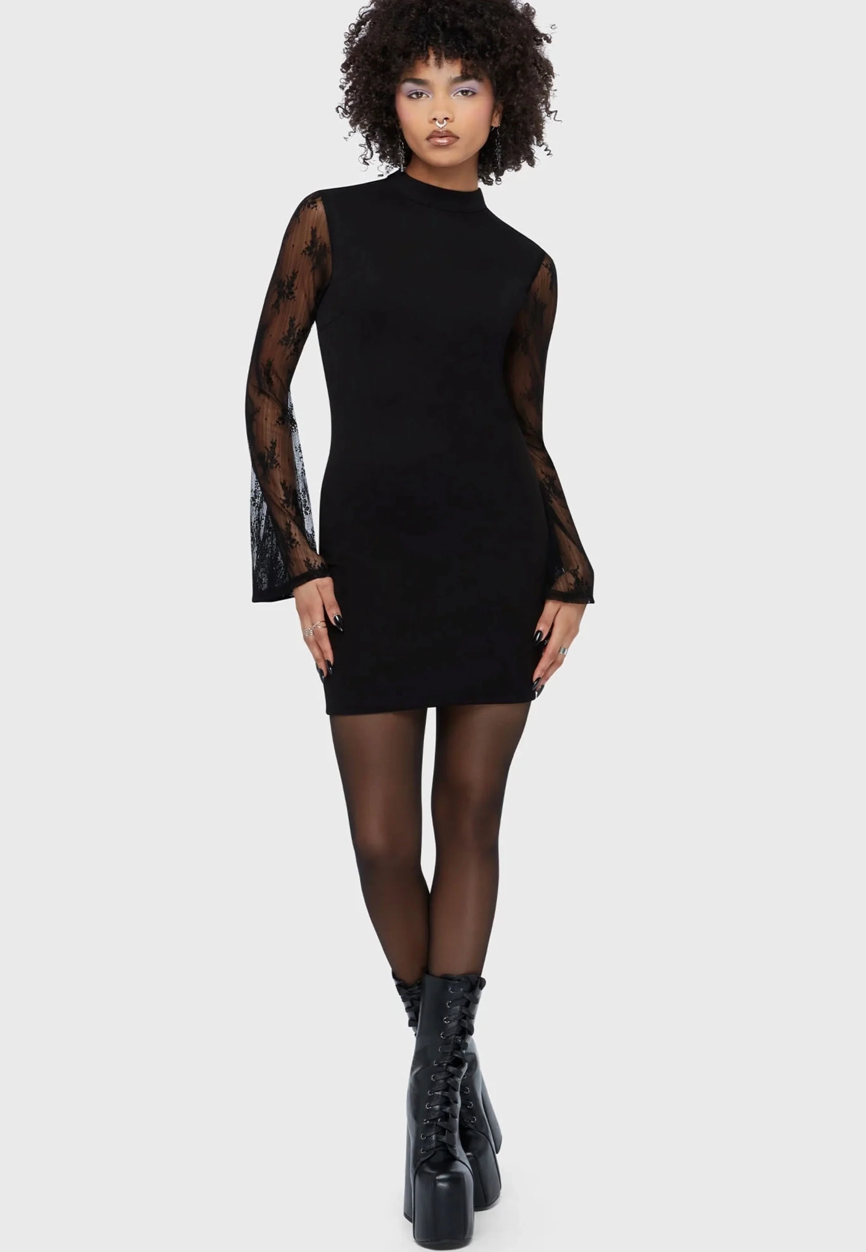 Willow's Whim Mini Black - Dress - Image 2