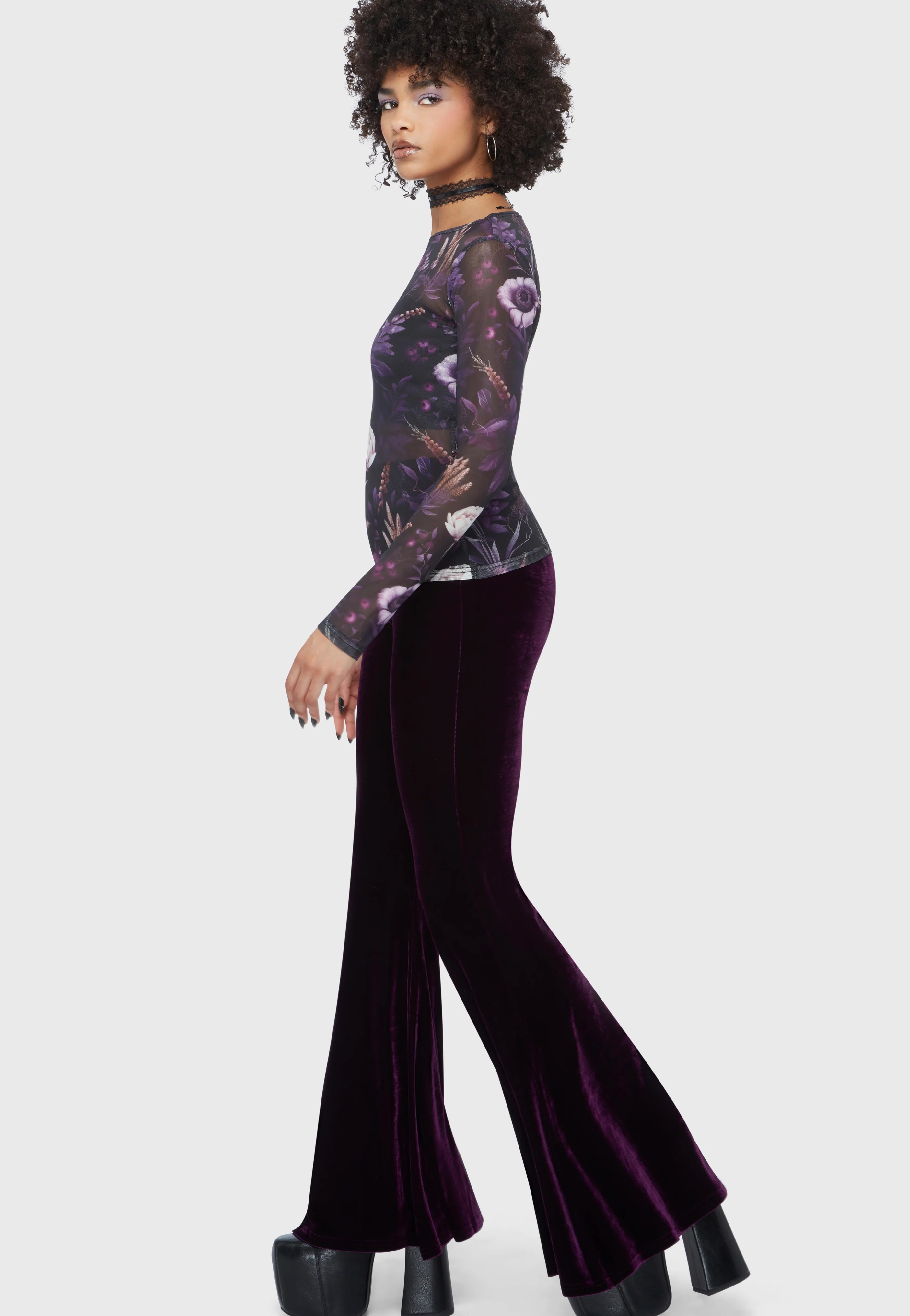 Wrenwell Black/Purple - Top - Image 3