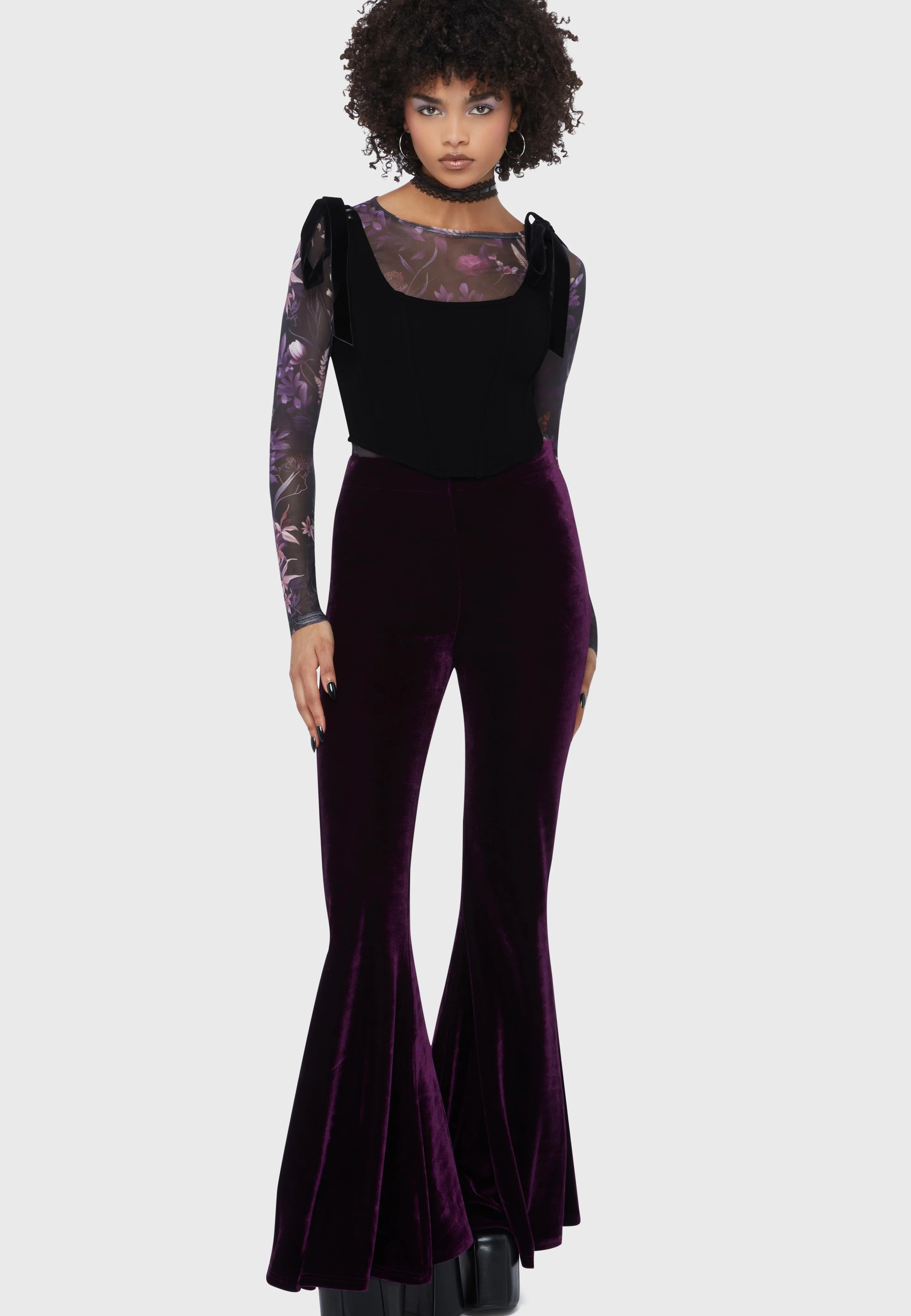 Wrenwell Black/Purple - Top - Image 5