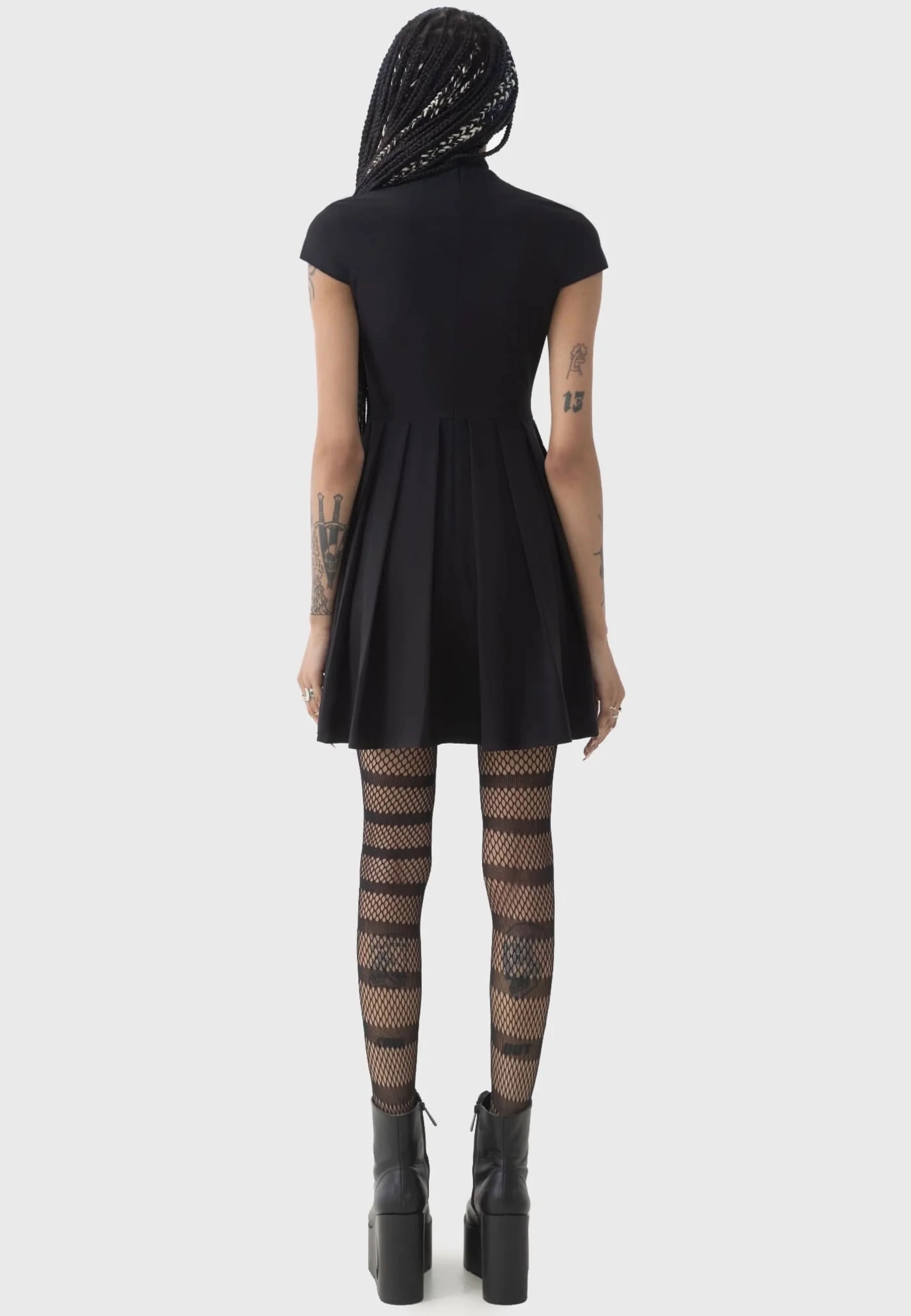 Killstar x Kihilist - Funerary Rites Black - Dress - Image 3