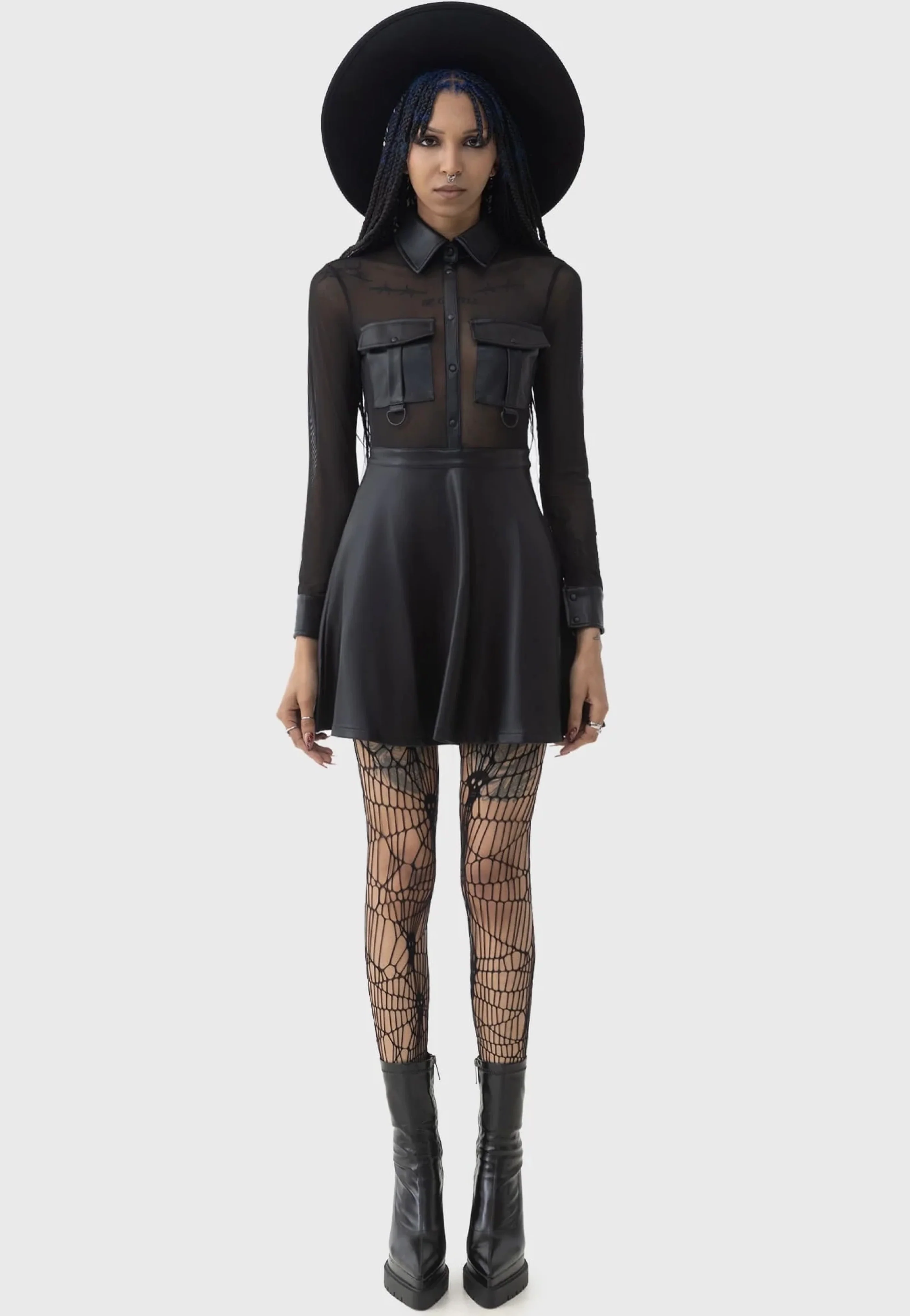 Killstar x Kihilist - Shadowsinger Black - Dress - Image 5