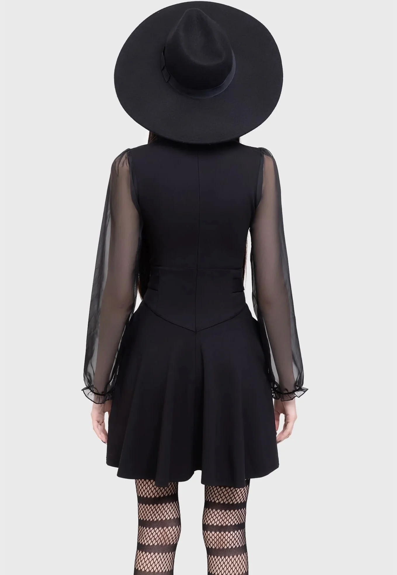 Killstar x Kihilist - Somber Shadow Black - Dress - Image 4