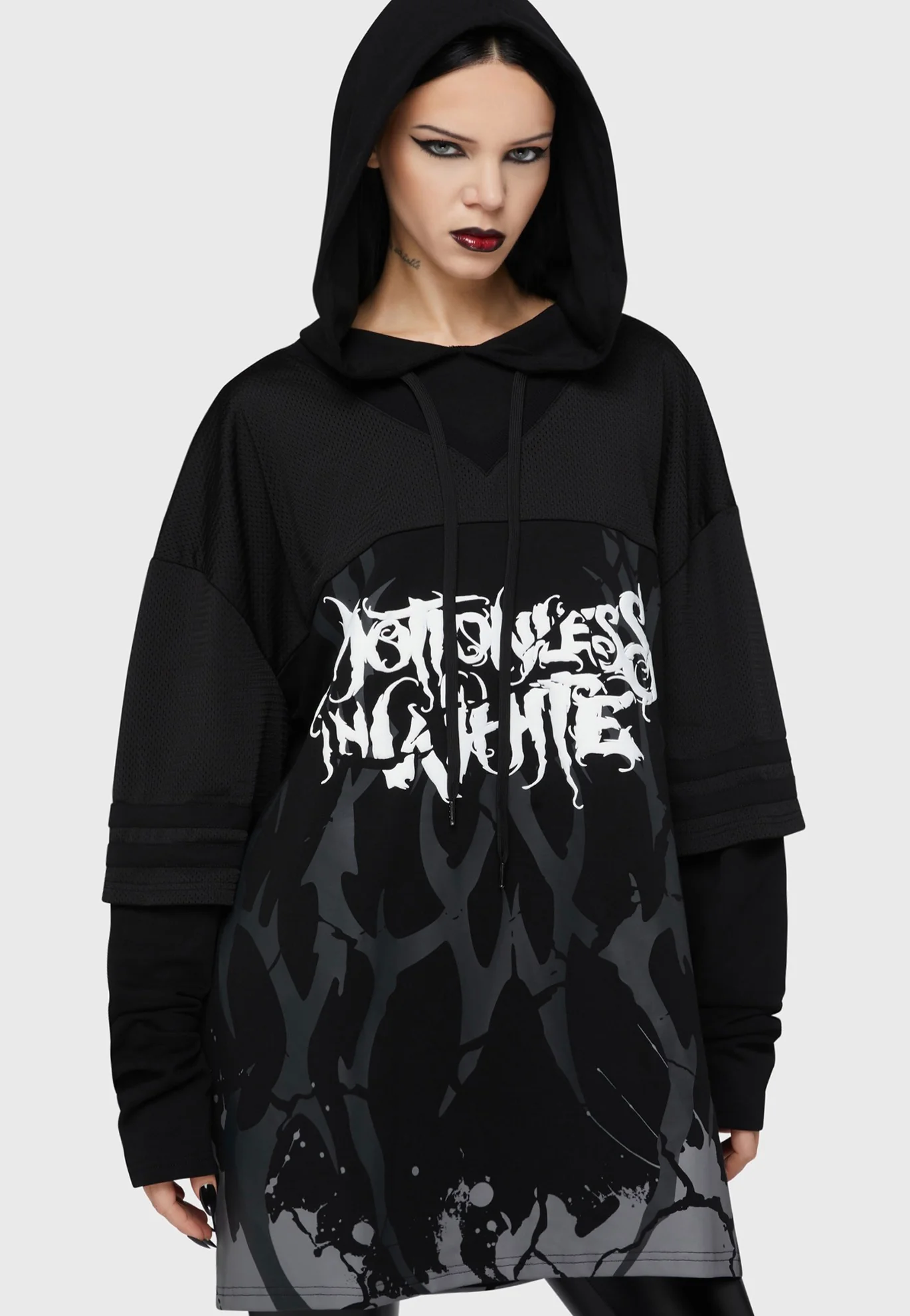 Masked For Death Black - Hoodie - Image 8