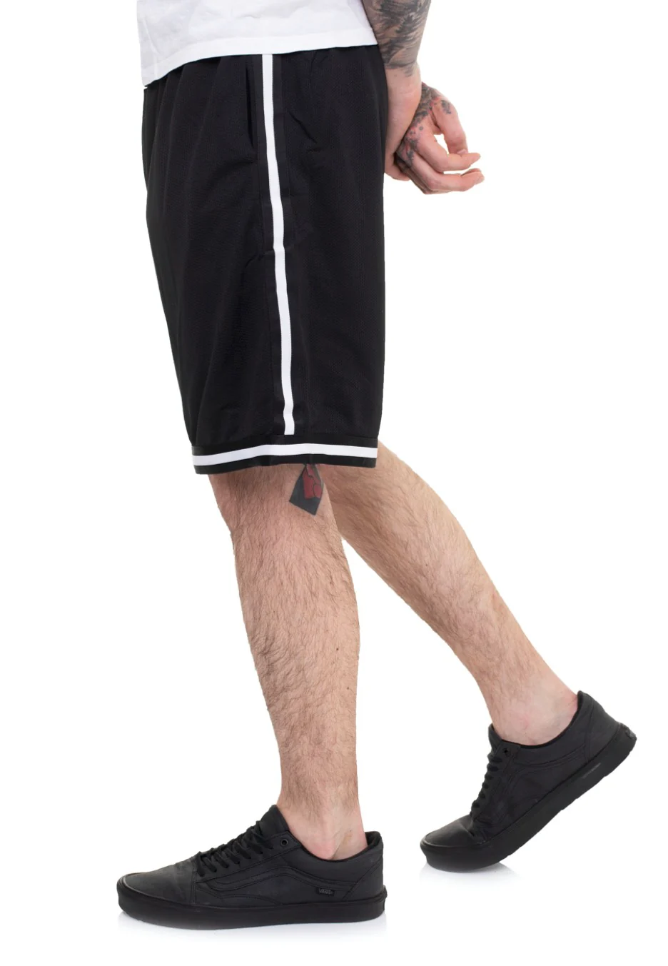 Teeth White Striped  - Shorts - Image 3