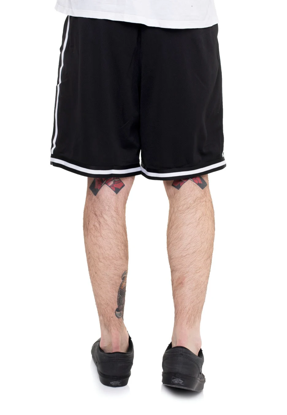 Teeth White Striped  - Shorts - Image 4