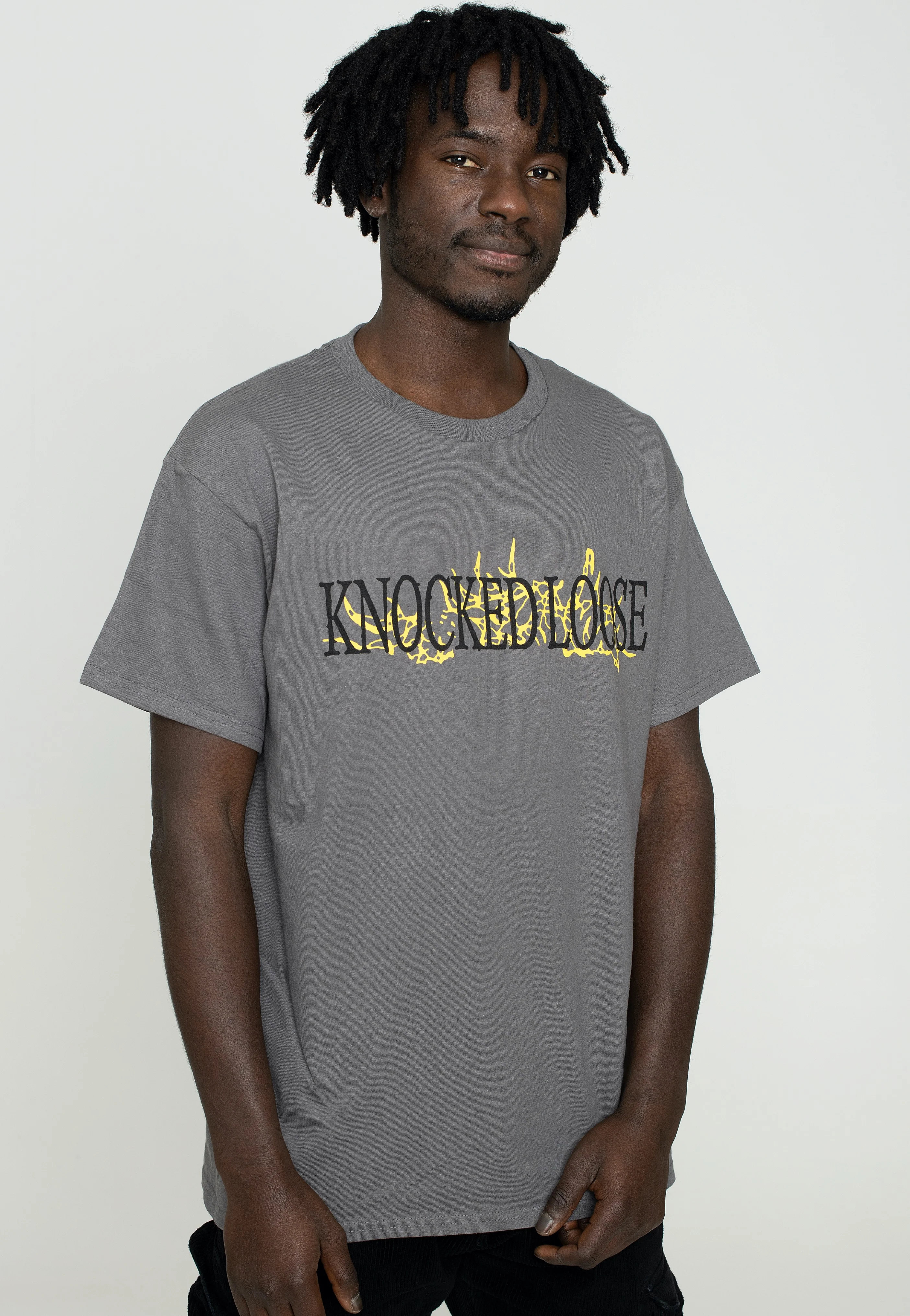 Web Face Charcoal - T-Shirt - Image 3
