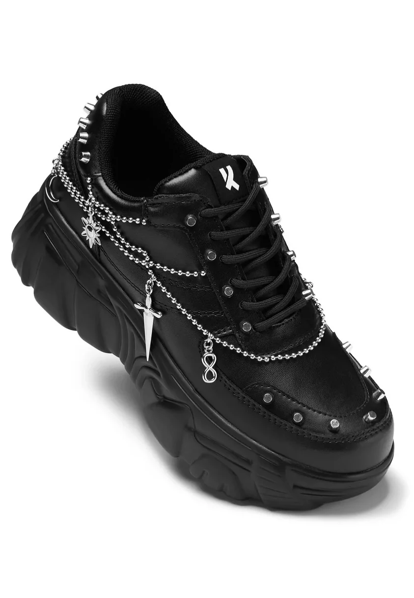 JINX Mystic Charm Trainer Black - Girl Shoes - Image 2