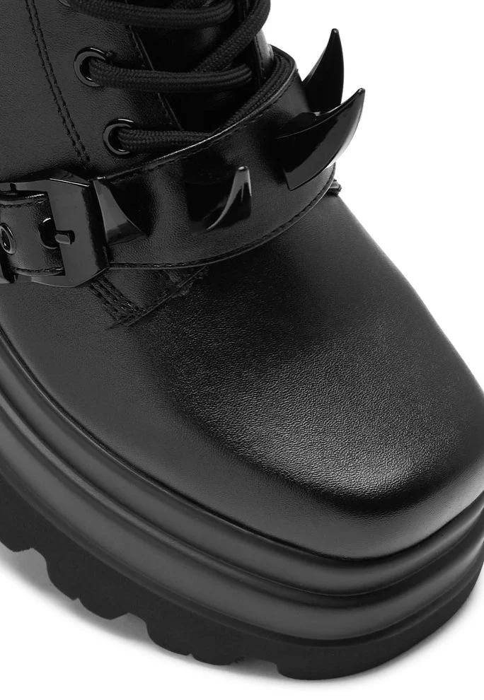 Santoku Trident Spike Platform Black - Girl Shoes - Image 2