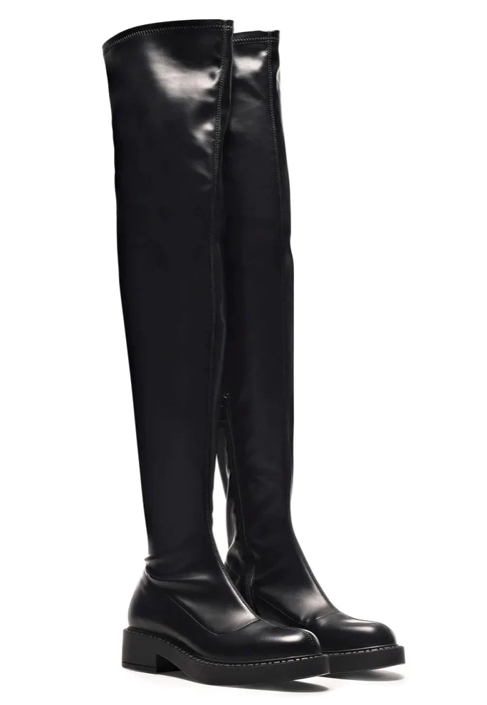 The Commander Stretch Thigh High - Girl Shoes - Image 6